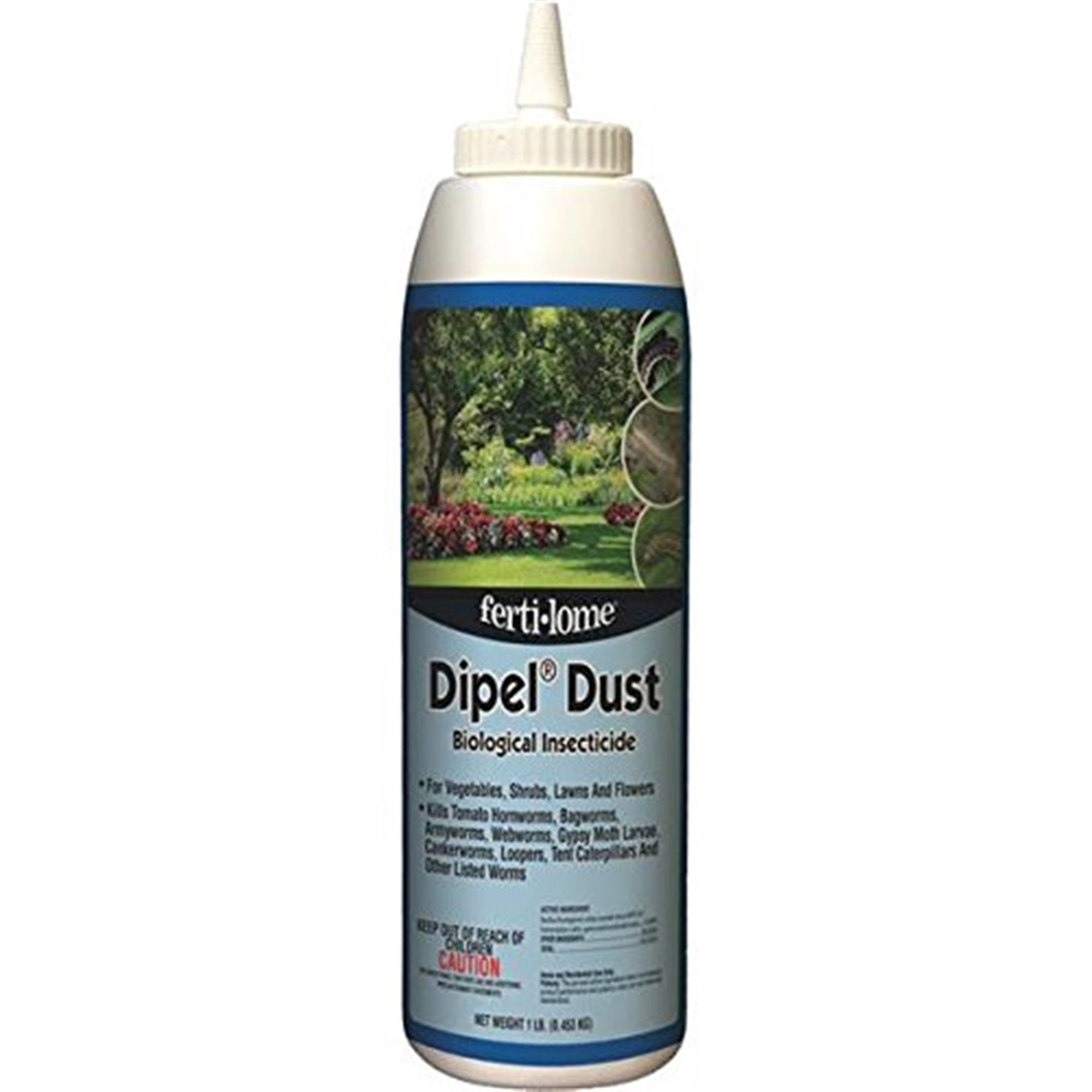 Ferti-lome Dipel Dust Biological Insecticide, 1LB