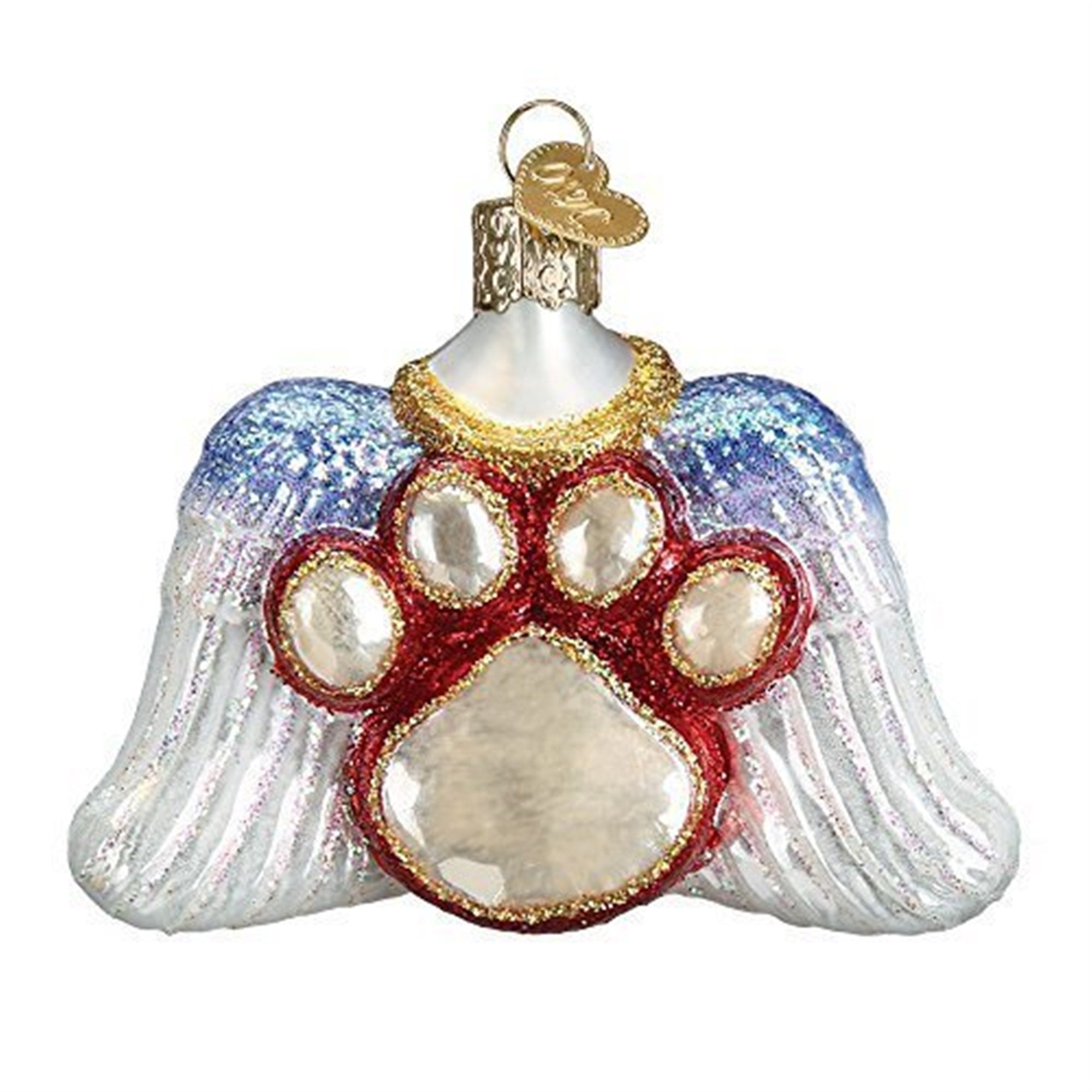 Old World Christmas Glass Blown Beloved Pet Ornament