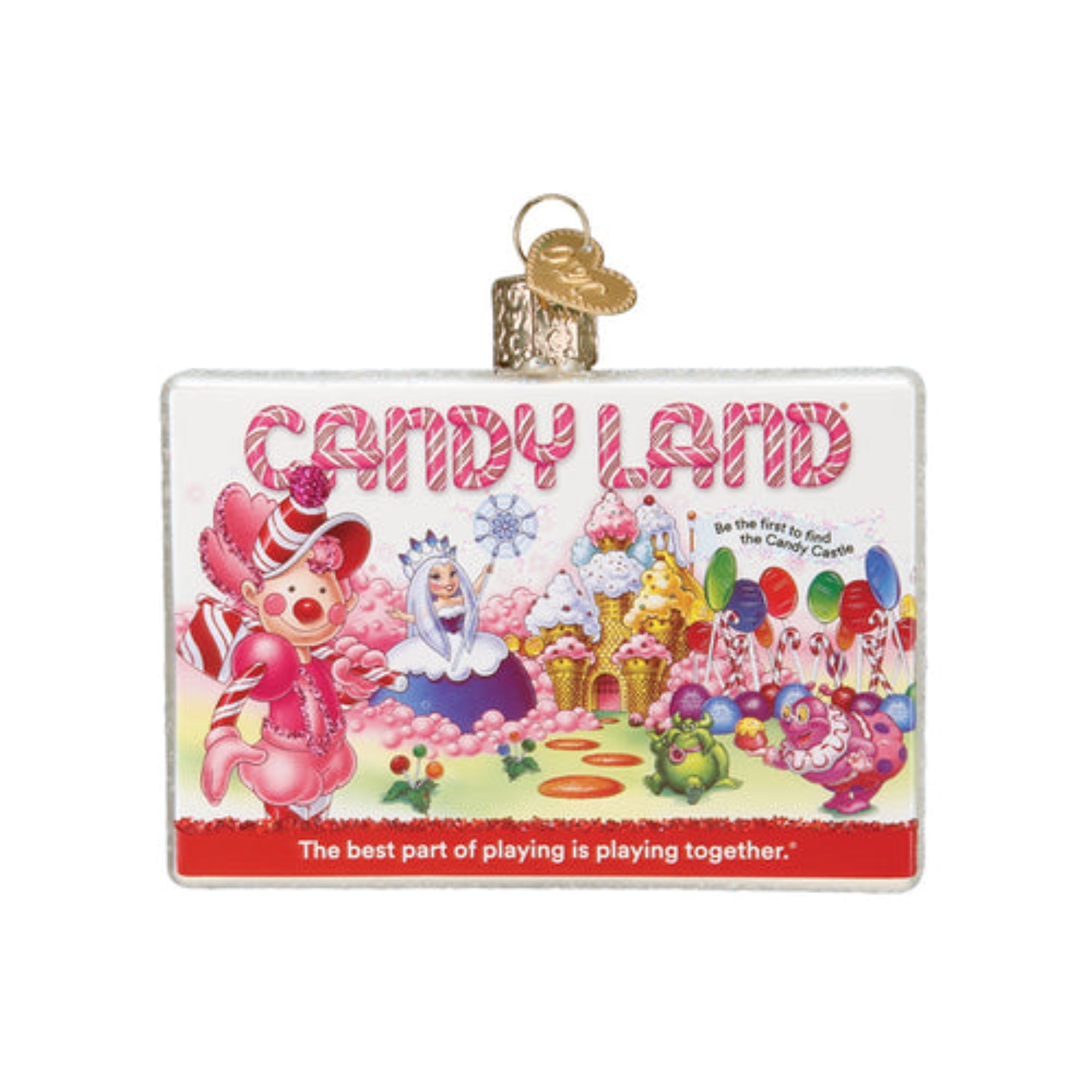 Old World Christmas Candyland Blown Glass Holiday Ornament For Tree