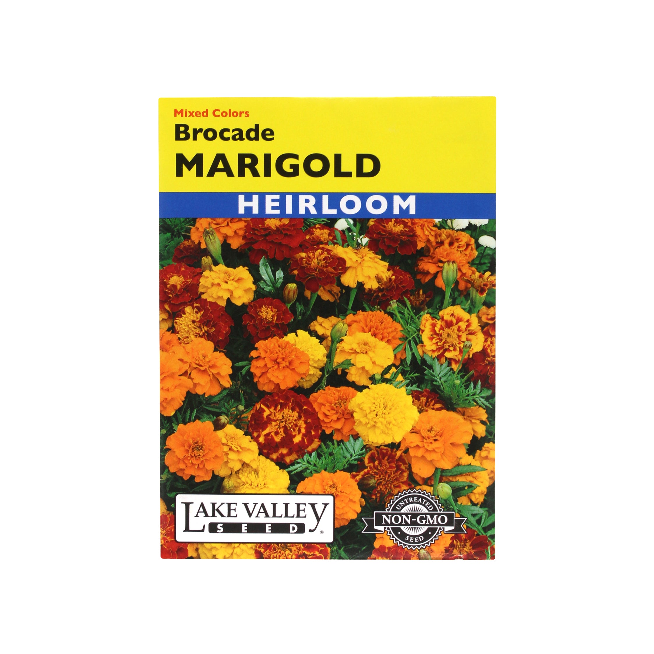Lake Valley Seed Brocade Marigold Flowering Herb