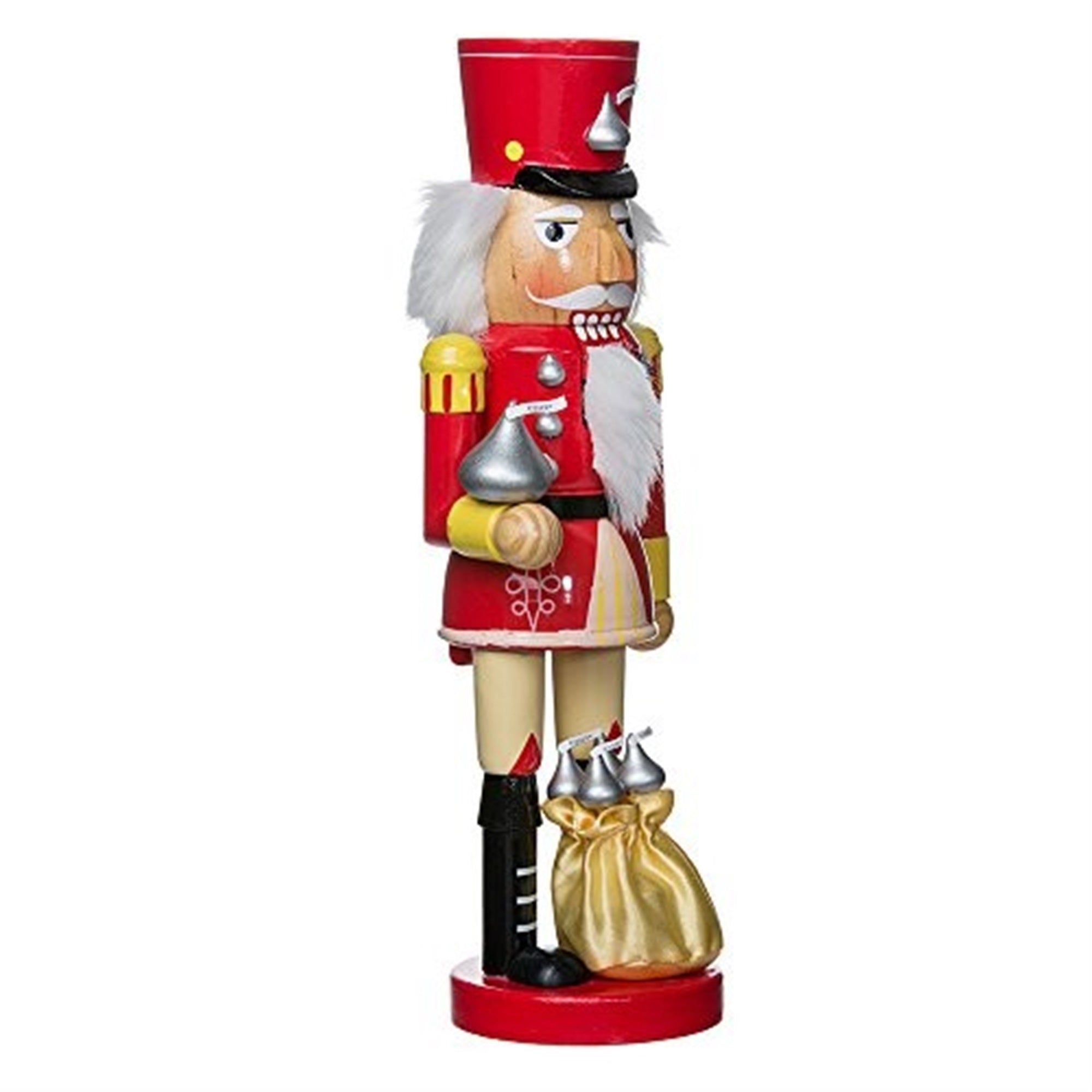 Kurt Adler Hershey Kisses Soldier Nutcracker, 14-Inch