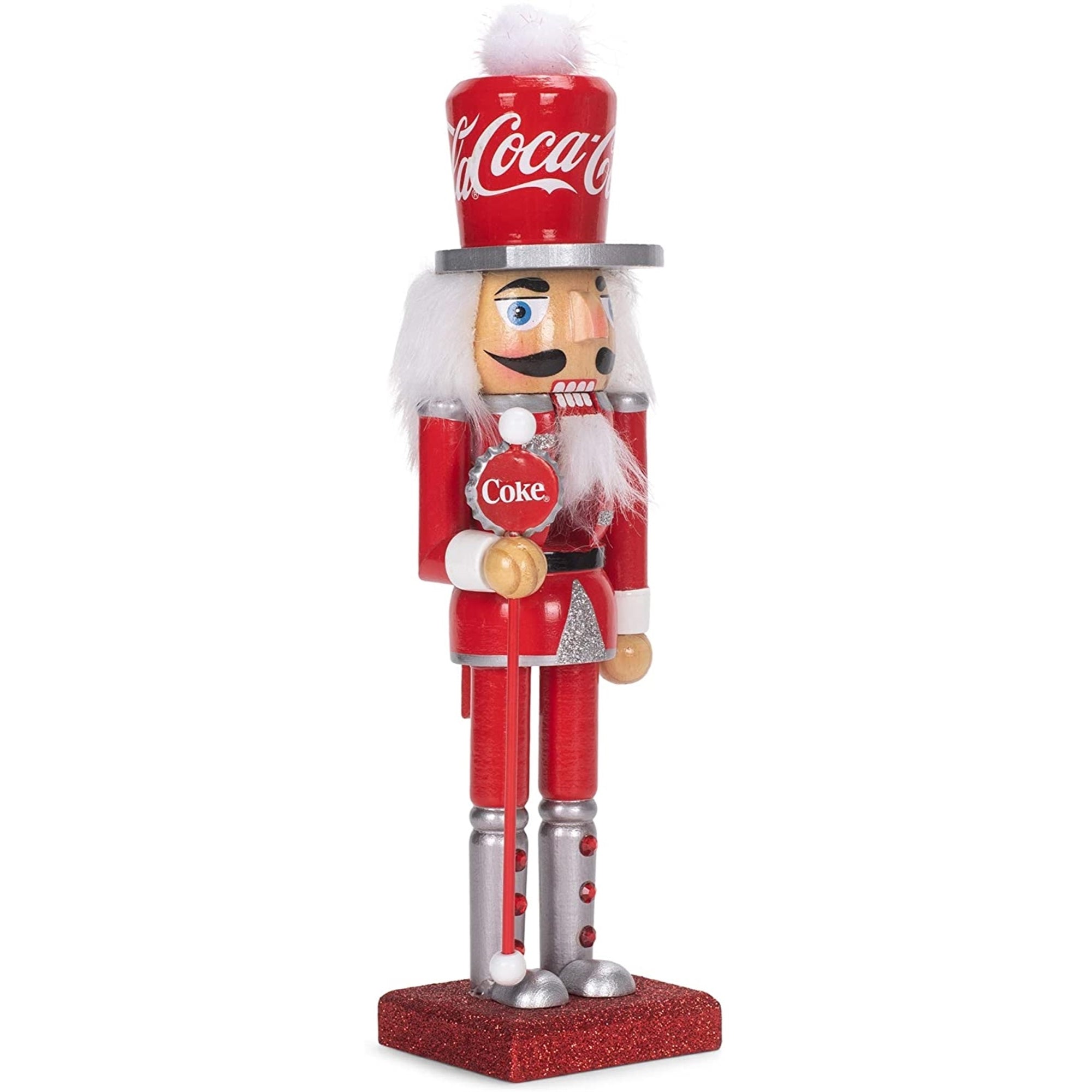 Kurt Adler Coca-Cola Nutcracker, 10"