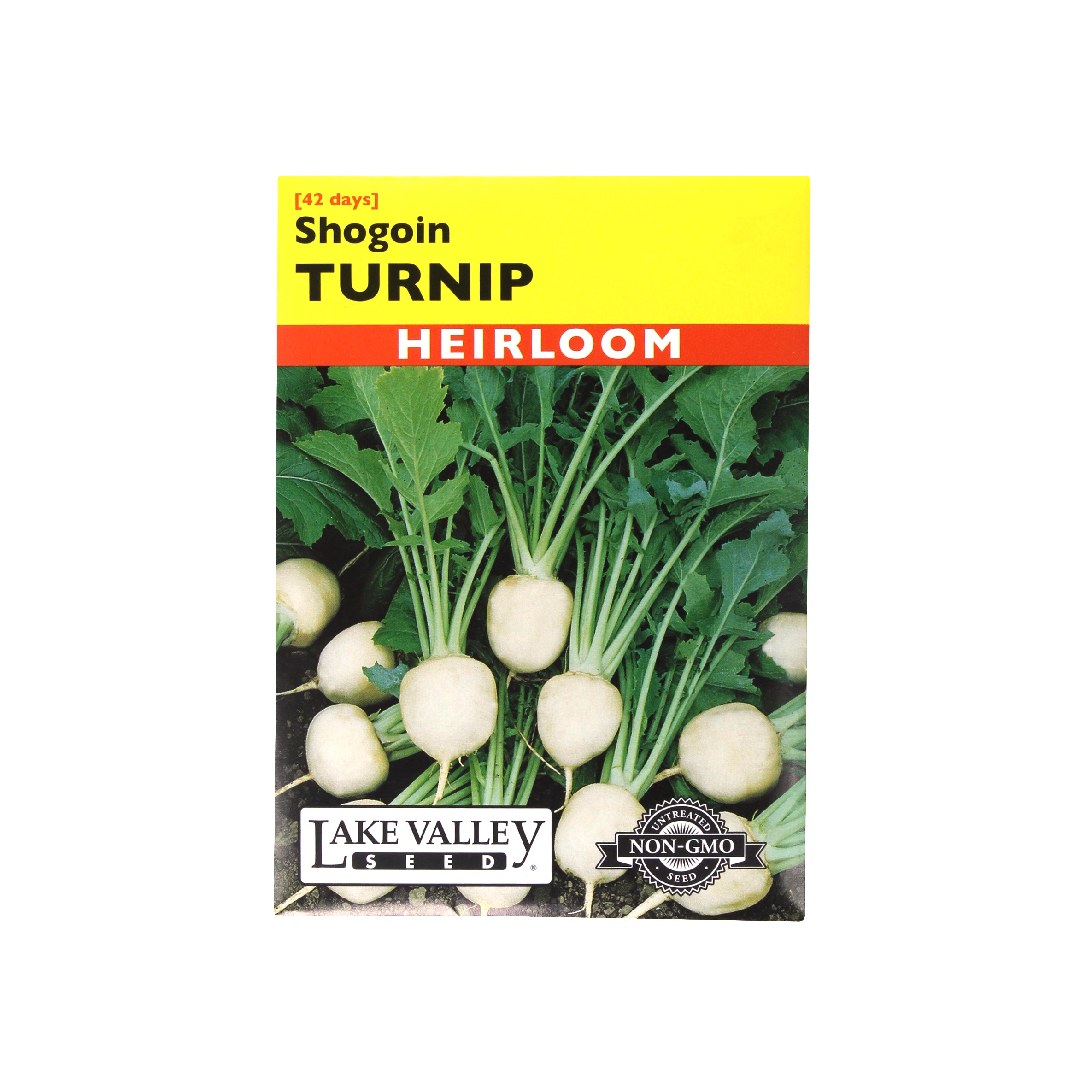 Lake Valley Seed Turnip, Shogoin Heirloom, 1.5g