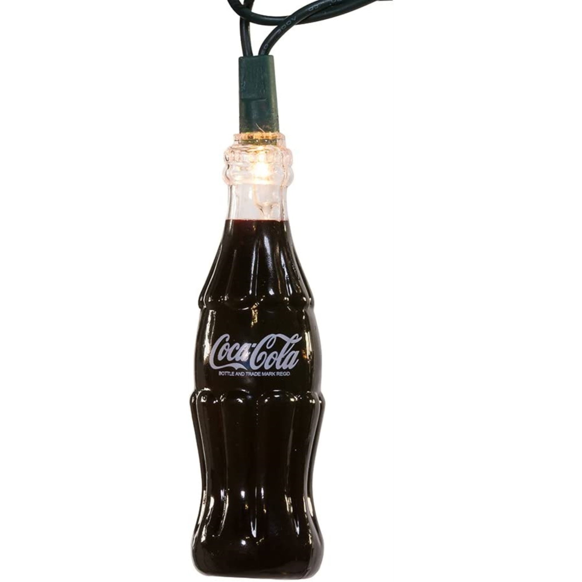 Kurt Adler Indoor/Outdoor String 10-Light Set, Coca-Cola Bottle Light Set, 11.5