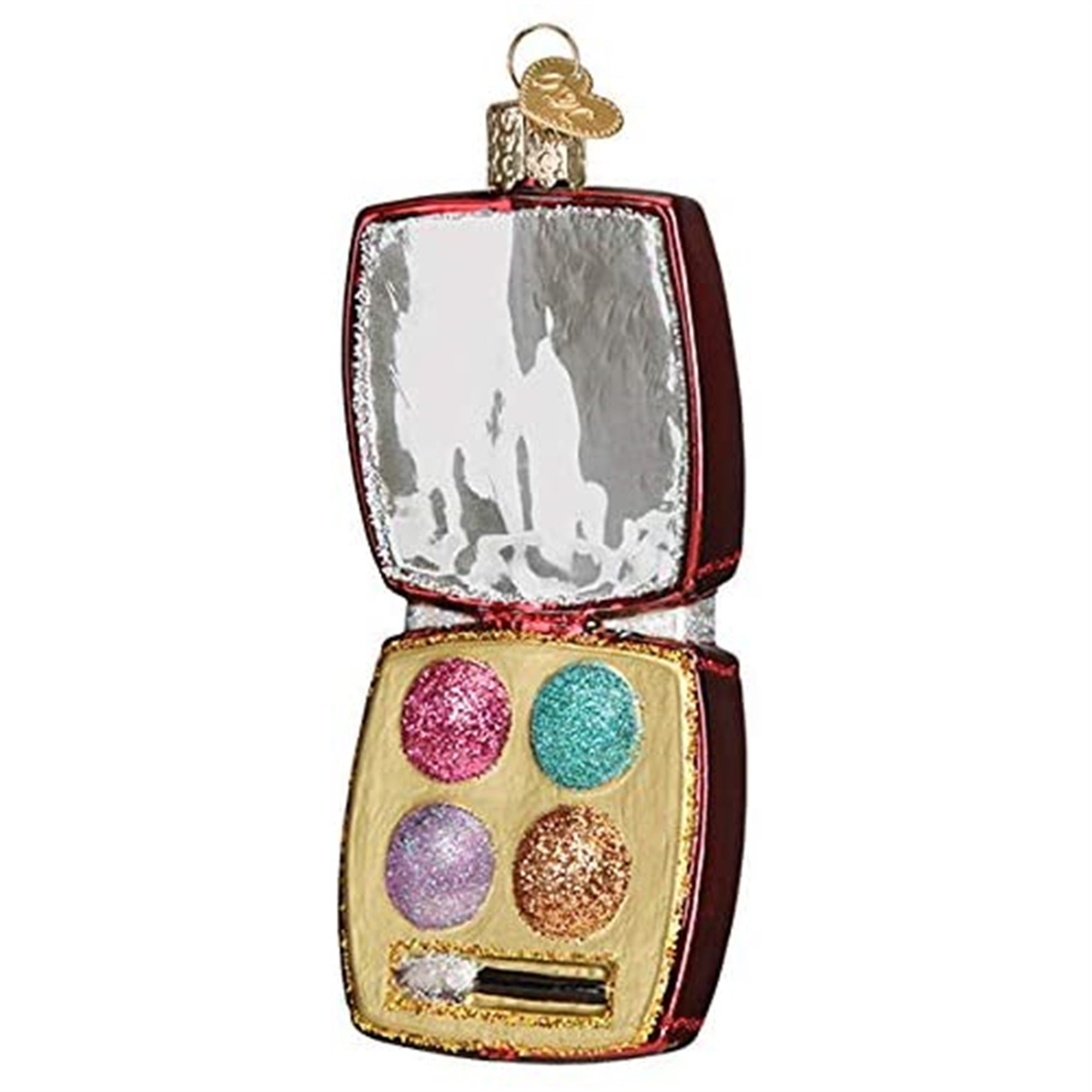 Old World Christmas Blown Glass Christmas Ornament, Makeup Palette