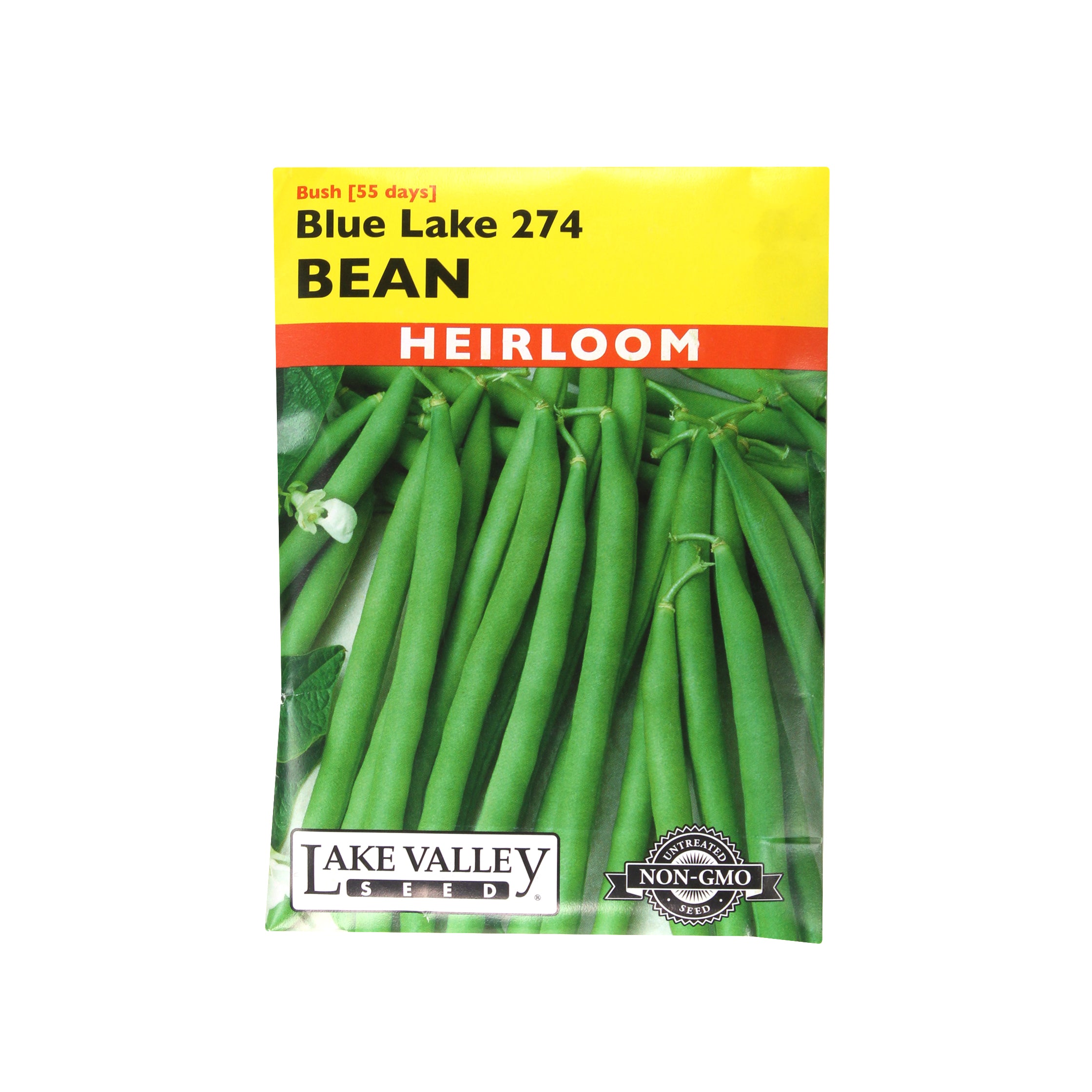 Lake Valley Seed Blue Lake 274 Bean Bush Heirloom Vegetable, 20g