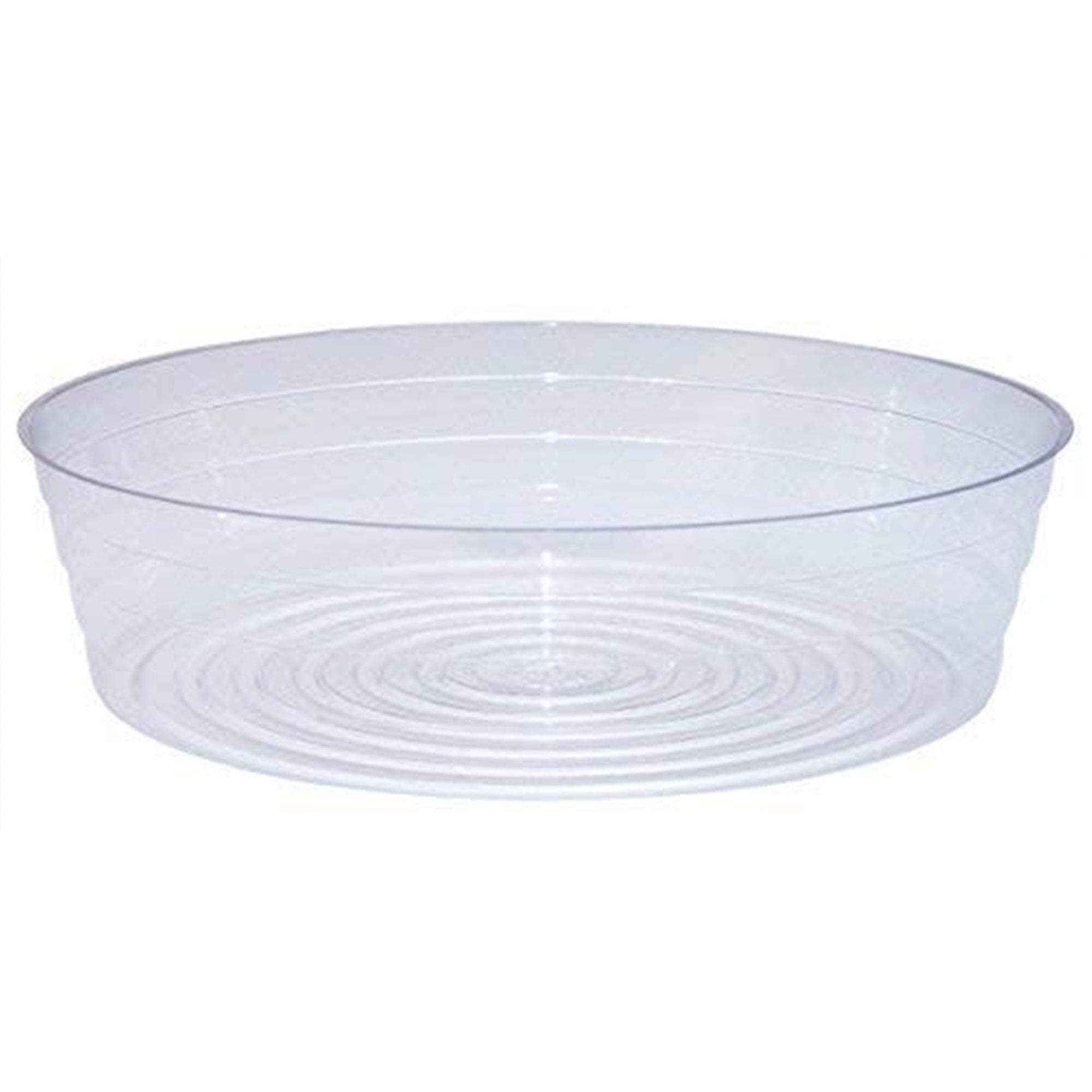 Curtis Wagner Products Heavy-Gauge Vinyl Deep Basket Liner, Clear, 14in D x 3.5in H