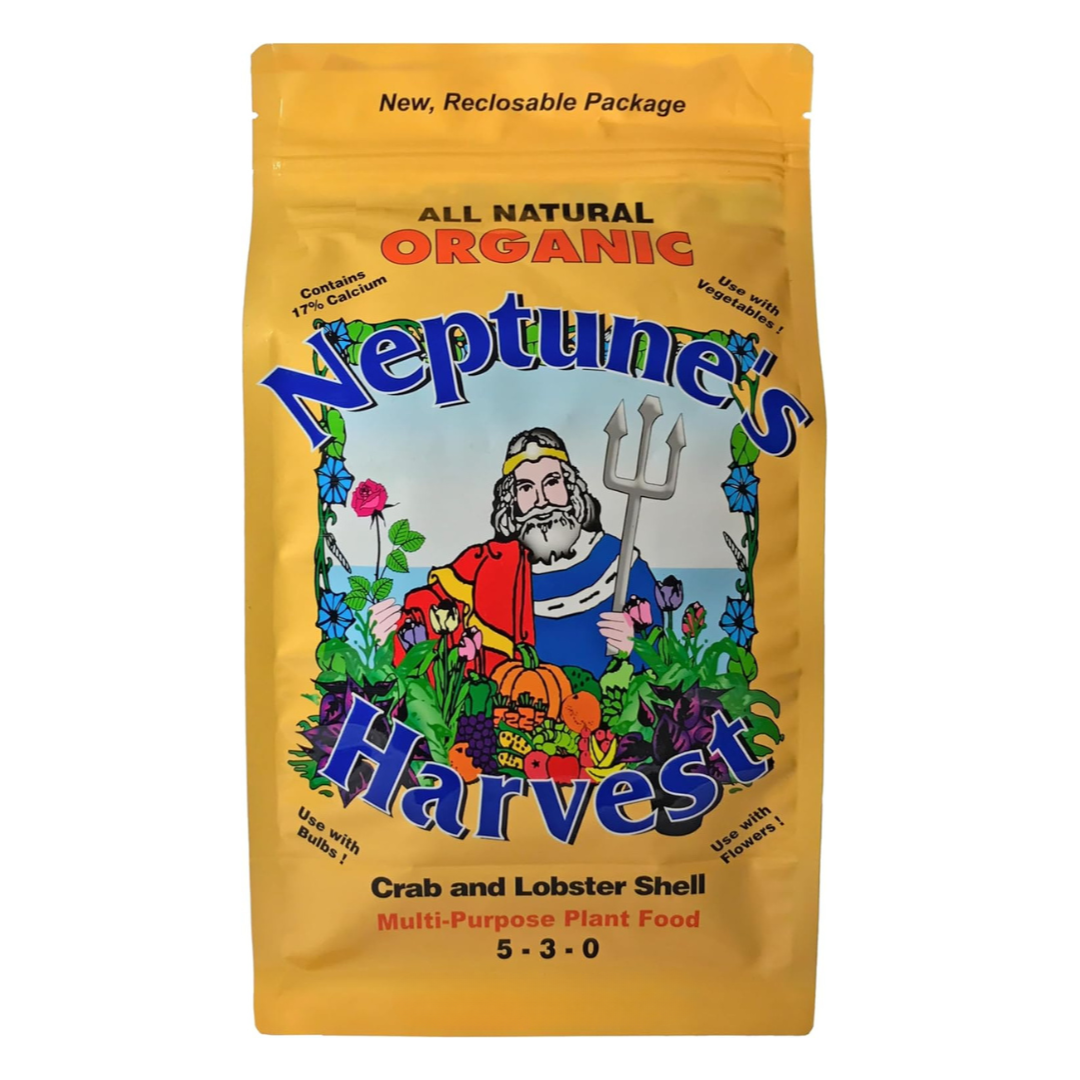 Neptune's Harvest Organic 5-3-0 Crab and Lobster Shell Plant Food