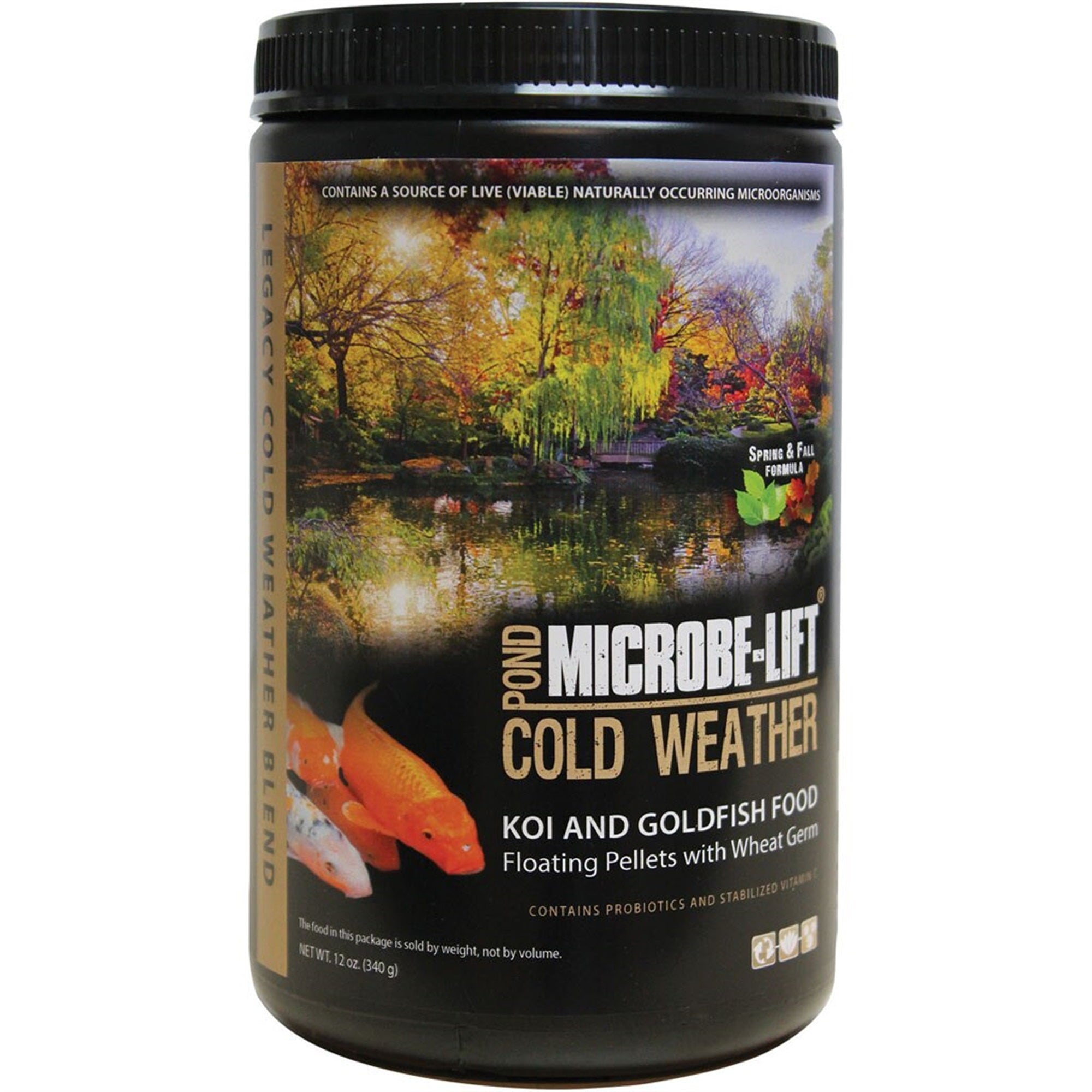 Ecological Labs Microbe-Lift Cold Weather Koi & Goldfish Food, 12 oz