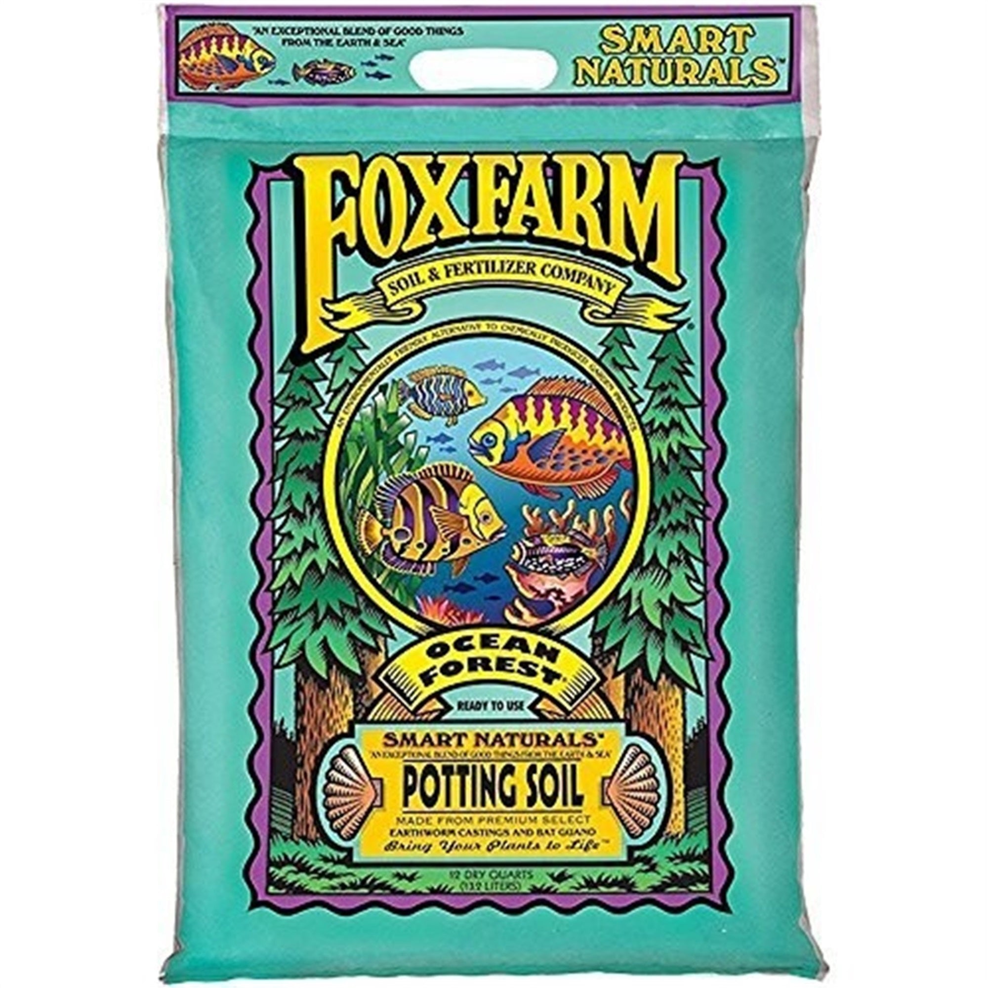 FoxFarm Ocean Forest Potting Soil, 12-Quart (Pack of 1)