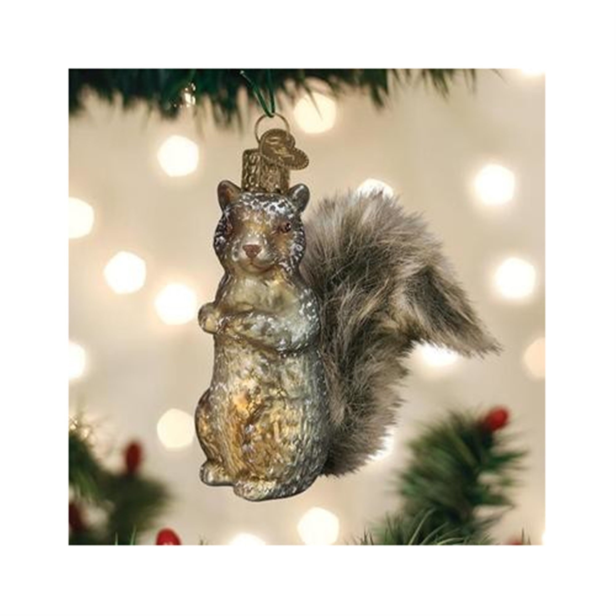 Old World Christmas Vintage Squirrel
