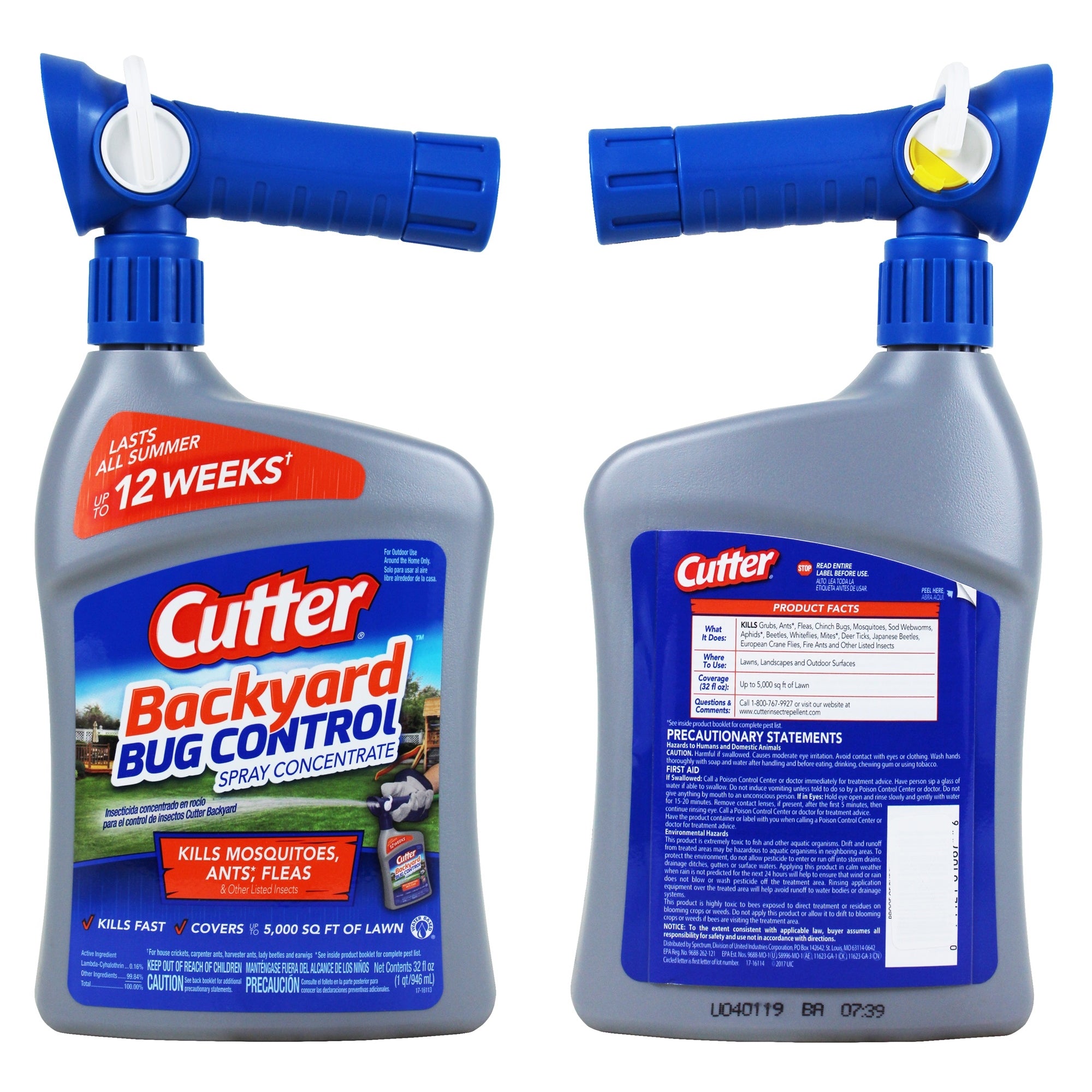 Cutter Outdoor Bug Control Pack, 4 products in 1 pack