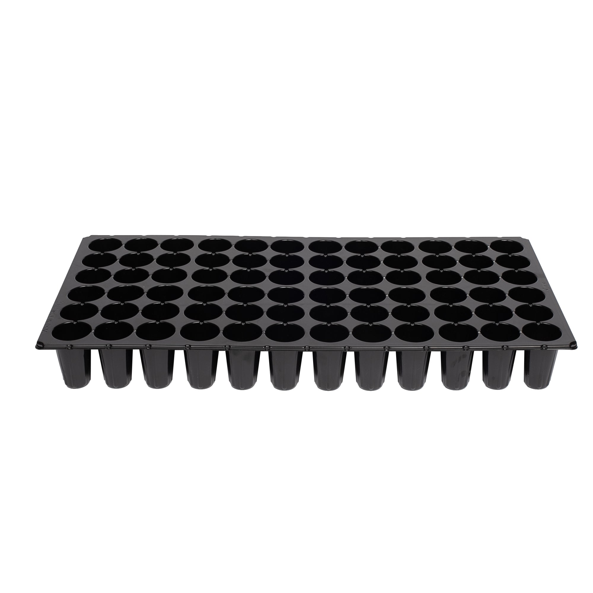 SunPack 21"x11" 72 Cell Round Insert, for Indoor Gardening, Greenhouses and Seeding, Black, fits 10x20 Tray