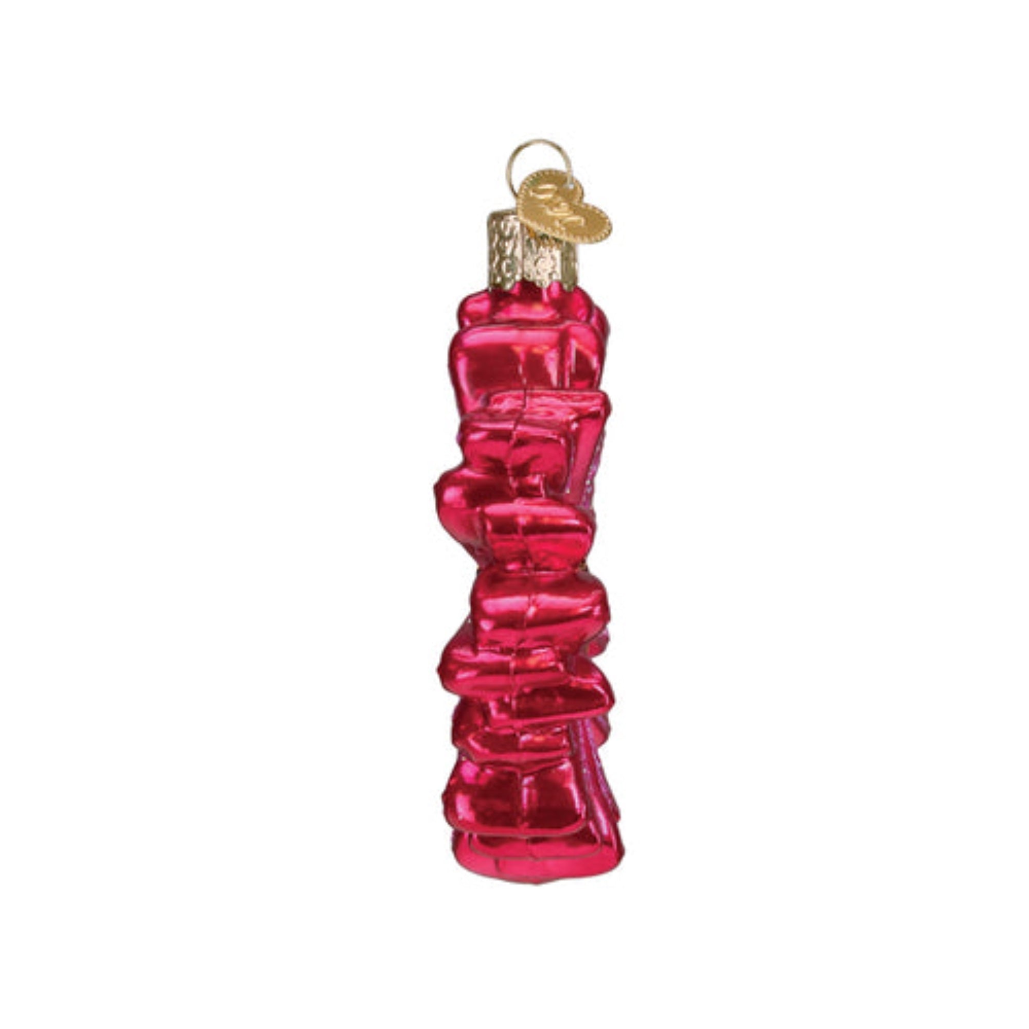 Old World Christmas Gerbera Daisy Blown Glass Holiday Ornament For Tree