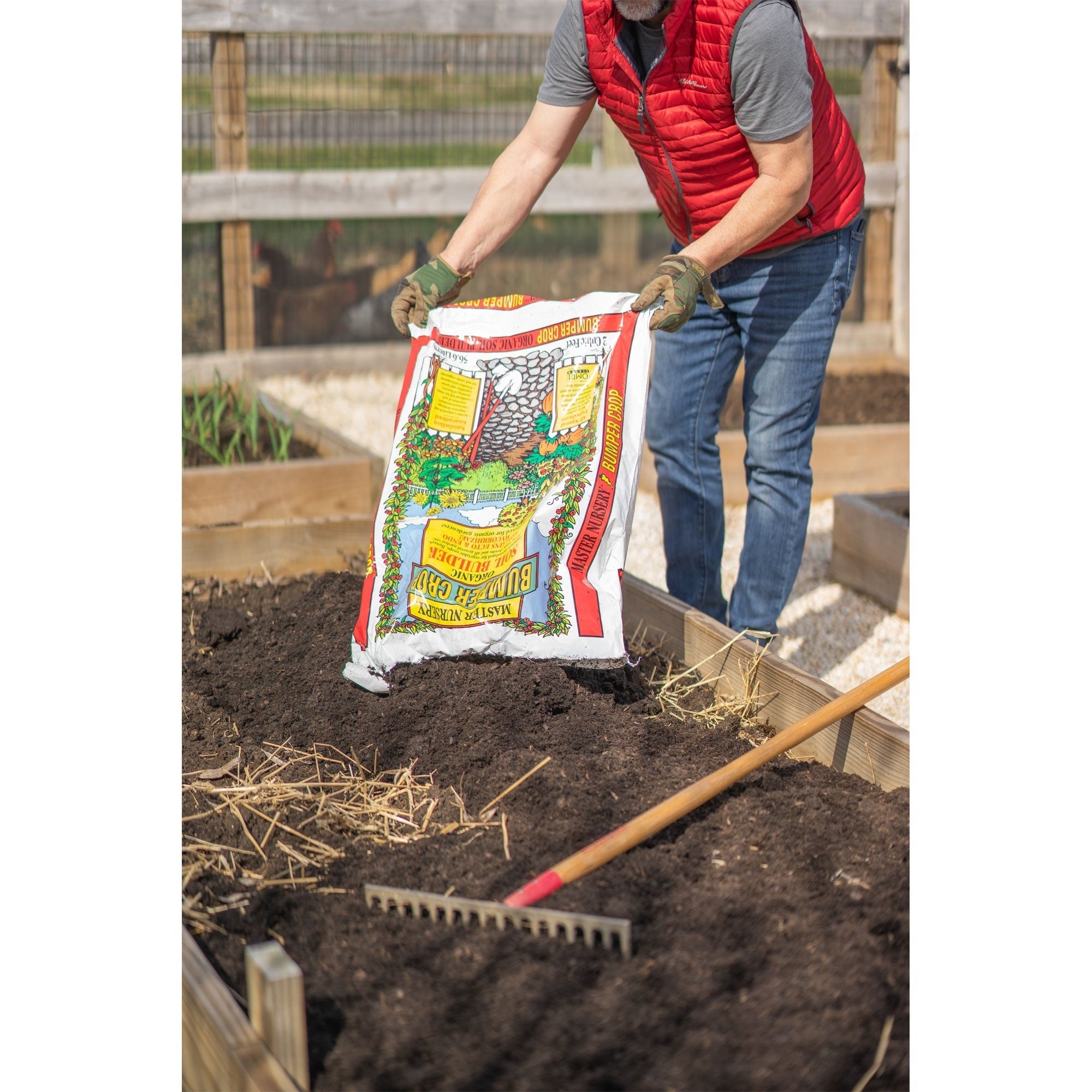 Master Nursery Bumper Crop Organic Soil Buidler with Endo and Ecto Mycorrhizae, 2 cu ft