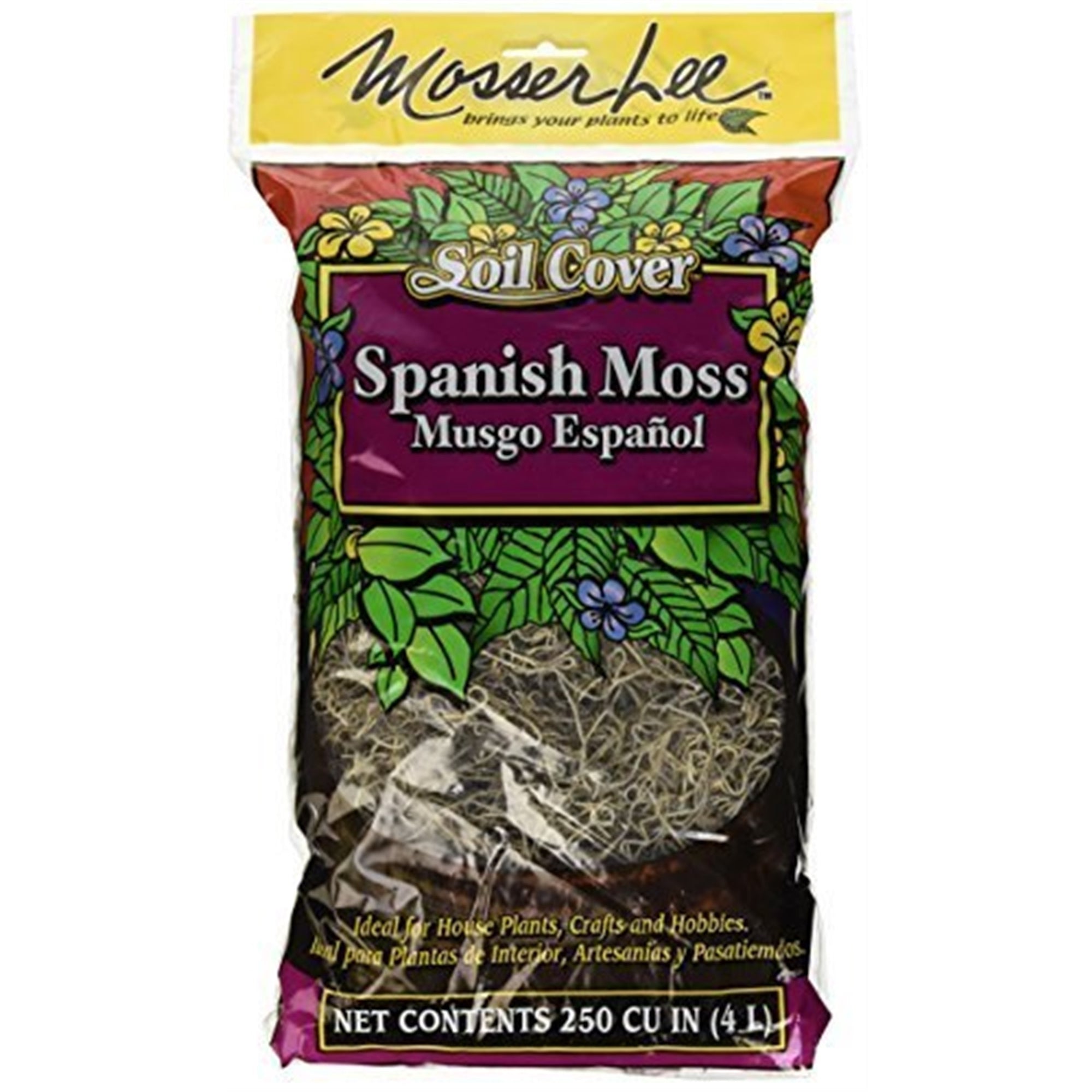 Mosser Spanish Decorative Moss, 250-Cubic Inch