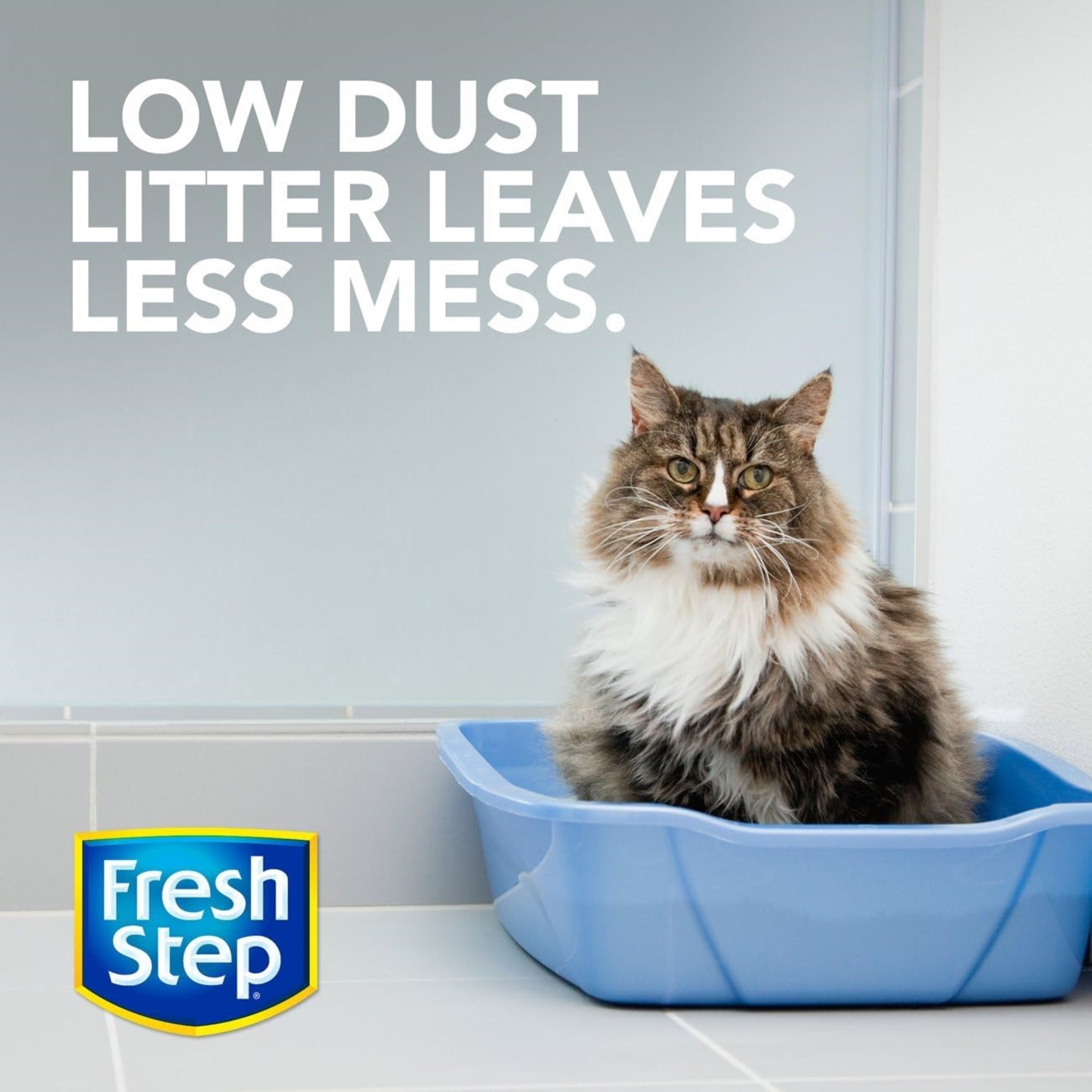 Fresh Step Odor Shield Clumping Cat Litter, 25lbs