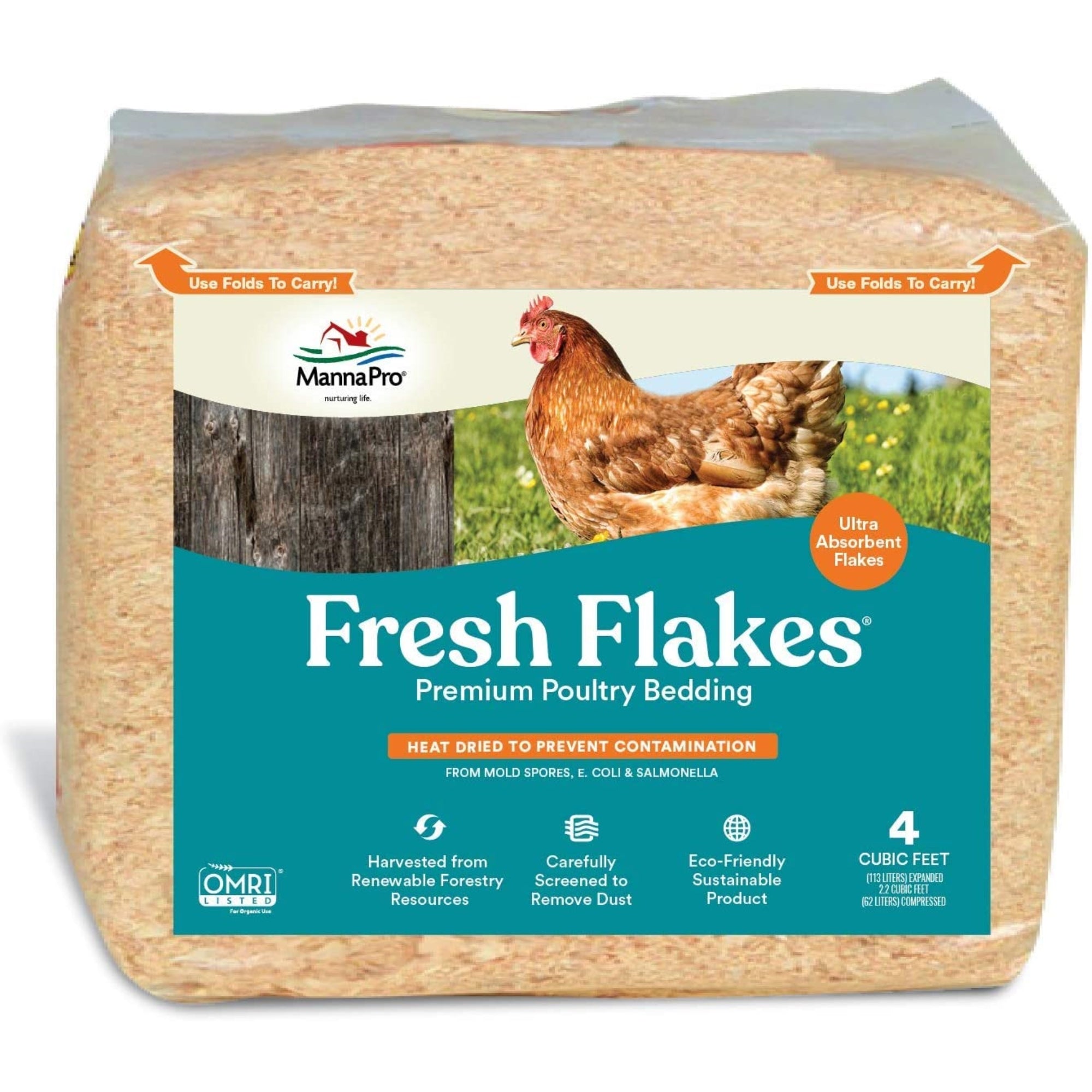 Fresh Flakes Poultry Bedding, 12 lbs