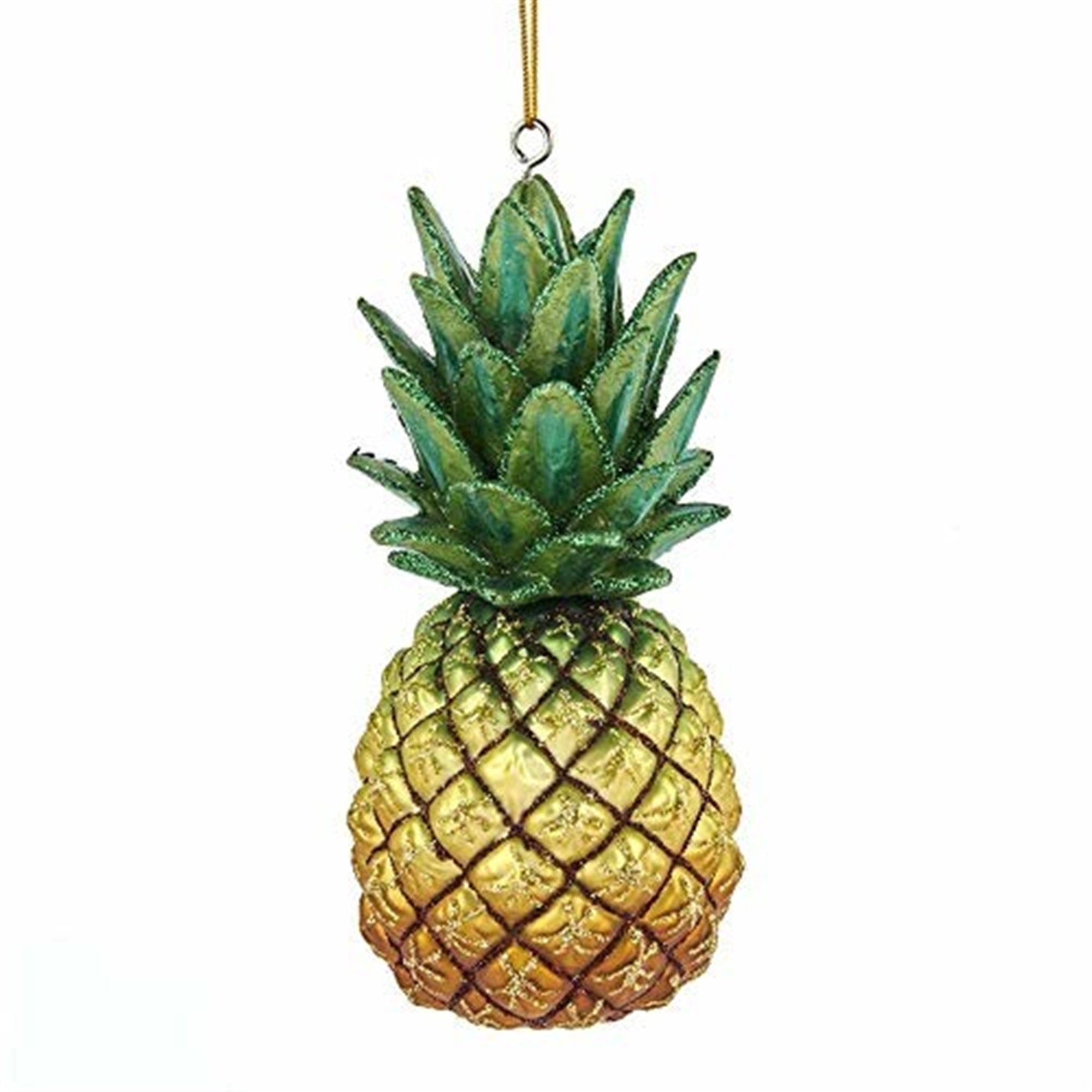 Kurt Adler (NB1544) Noble Gems??? Pineapple Glass Ornament