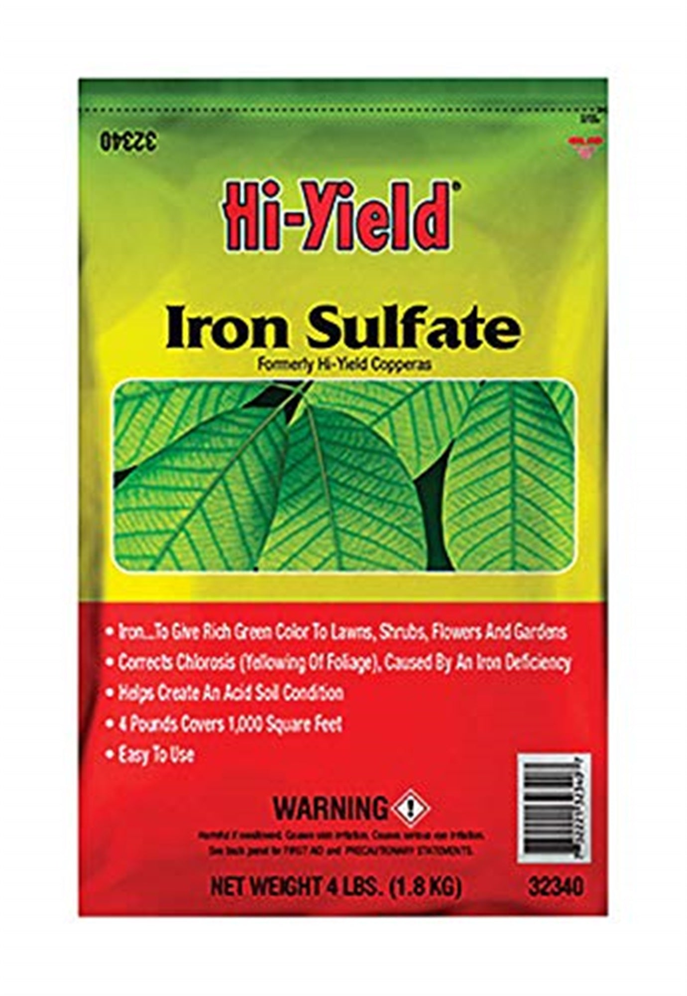 VPG Hi-Yield Iron Sulfate, 4 lb bag