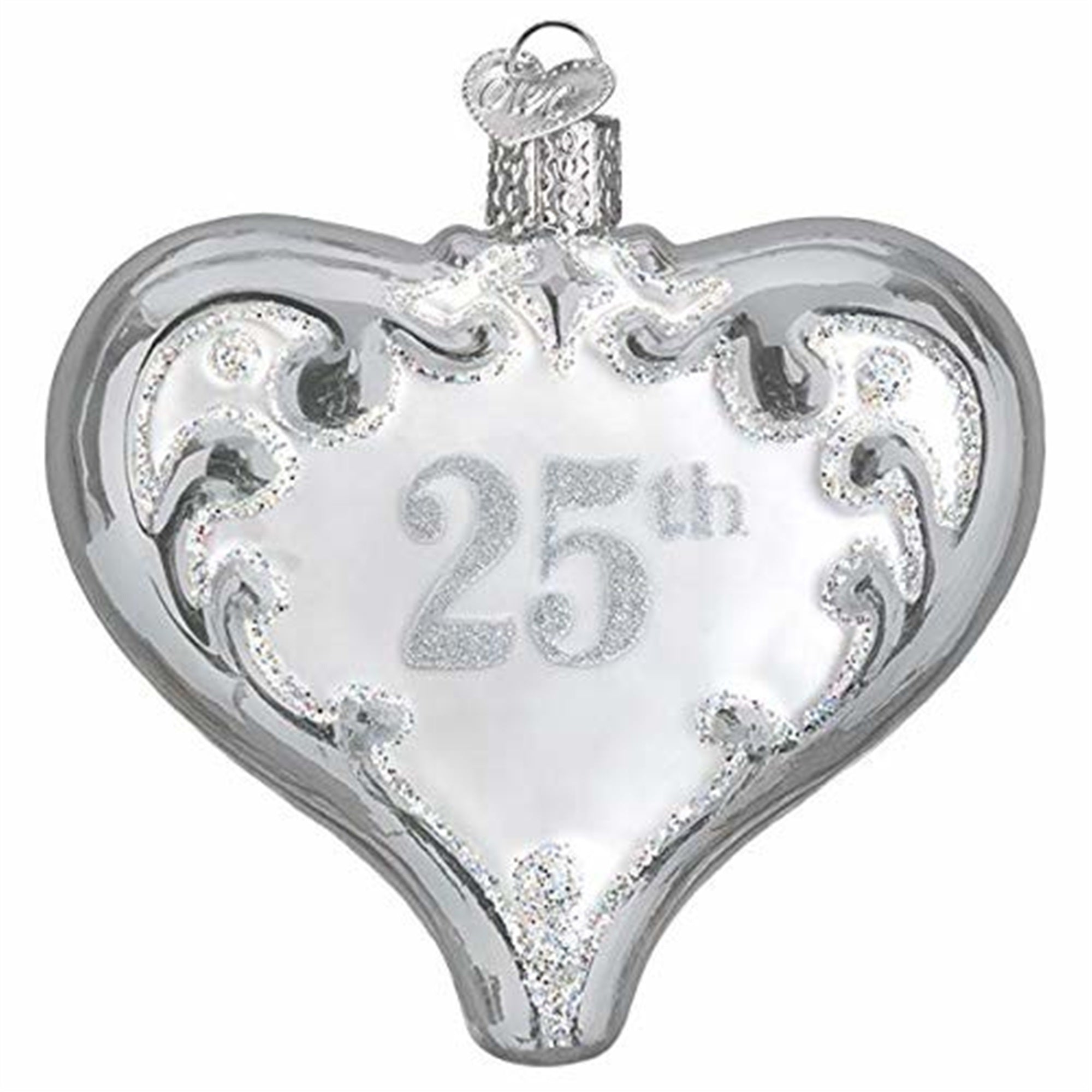 Old World Christmas 25th Anniversary Heart