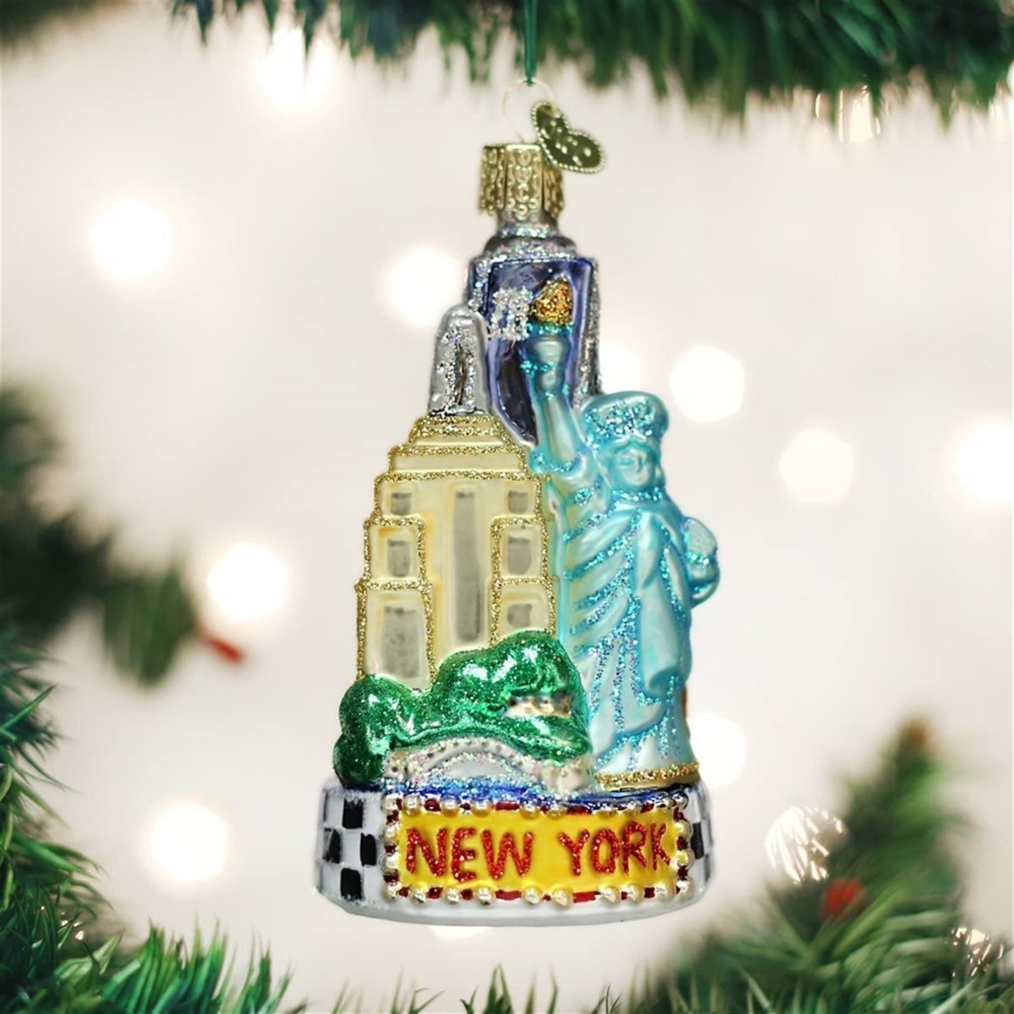 Old World New York City Christmas Ornament