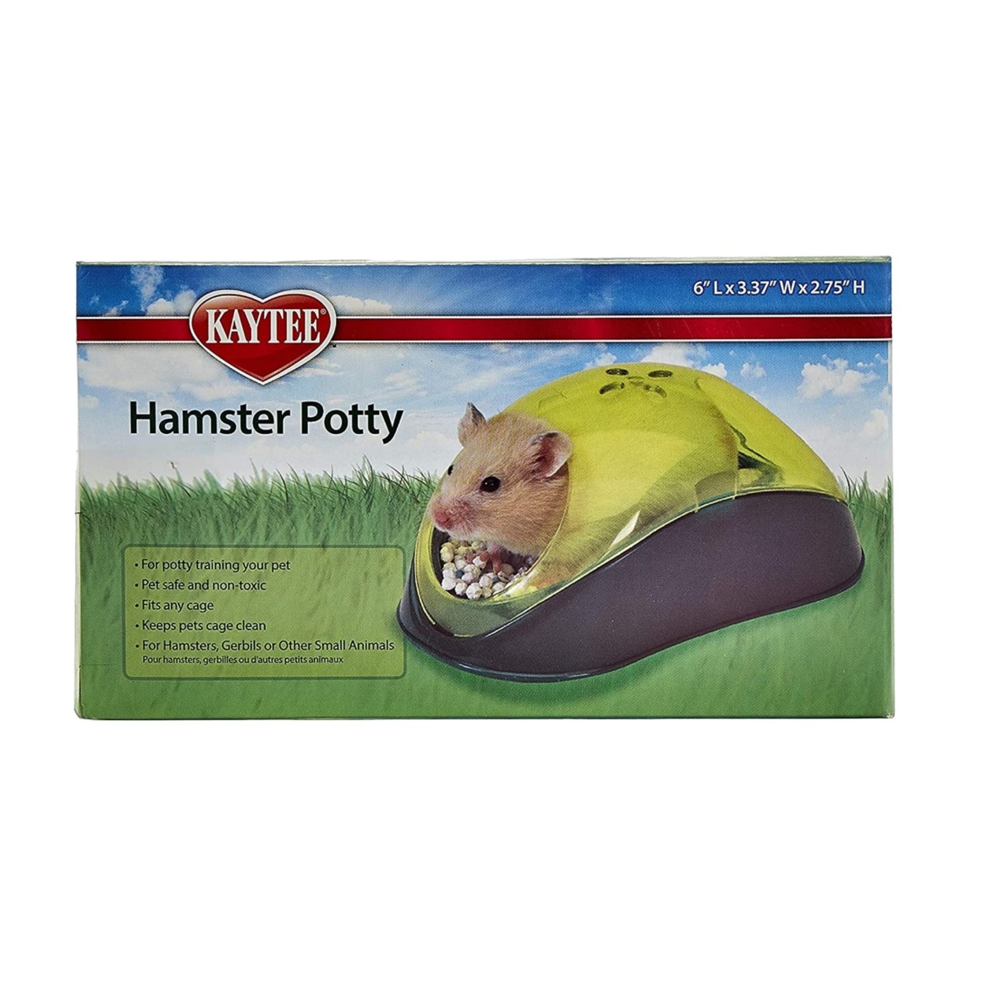 Kaytee Small Animal Hamster Potty Litter, Assorted Colors (Pack of 1)