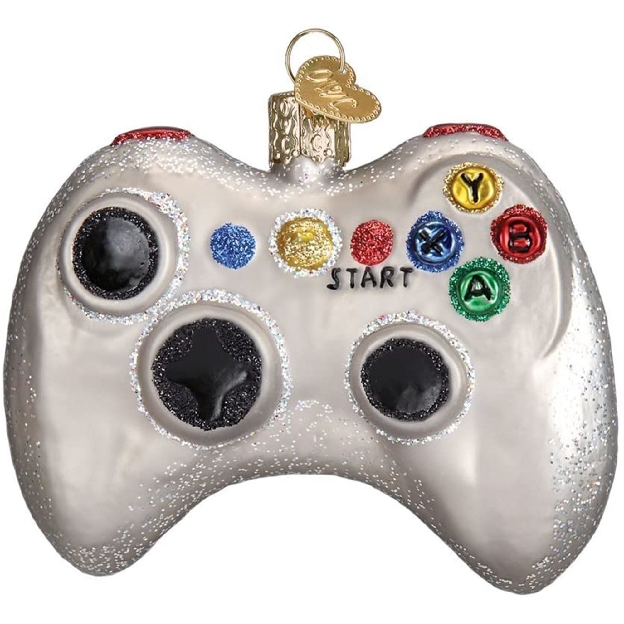 Old World Christmas Video Game Controller Glass Blown Ornament