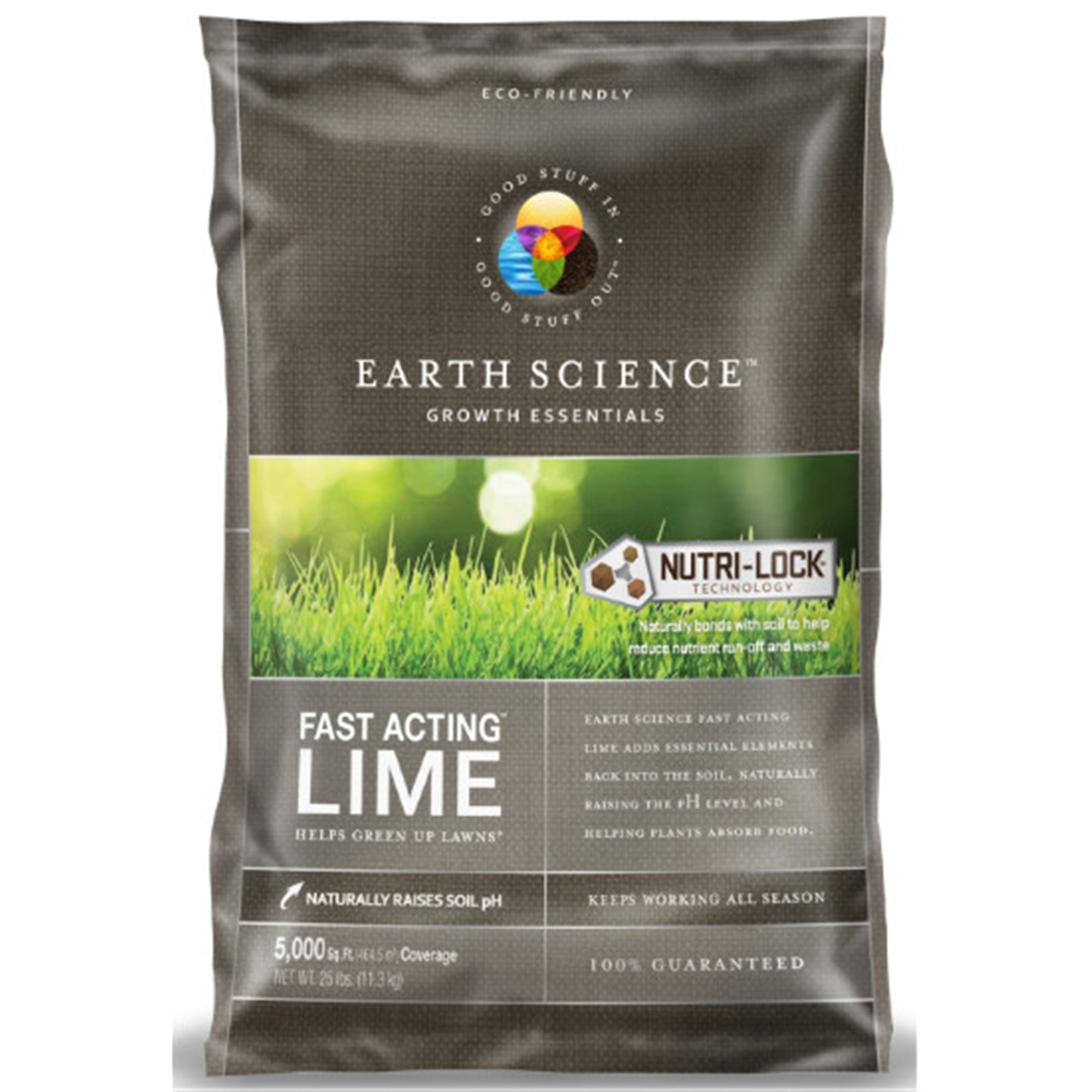 Earth Science Fast Acting Lime 5000 sq. ft. 25 lb