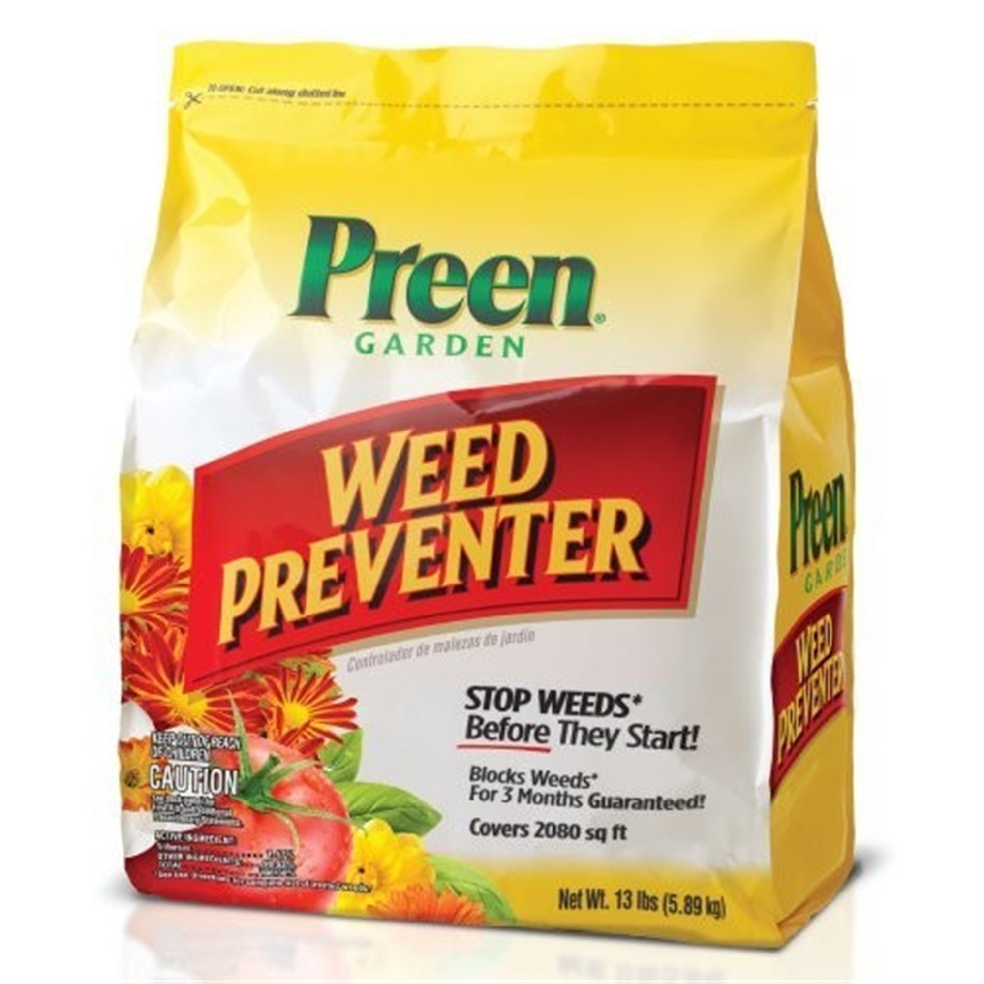 Preen Garden Weed Preventer, Covers 2,080 sq. ft., 13 lb.