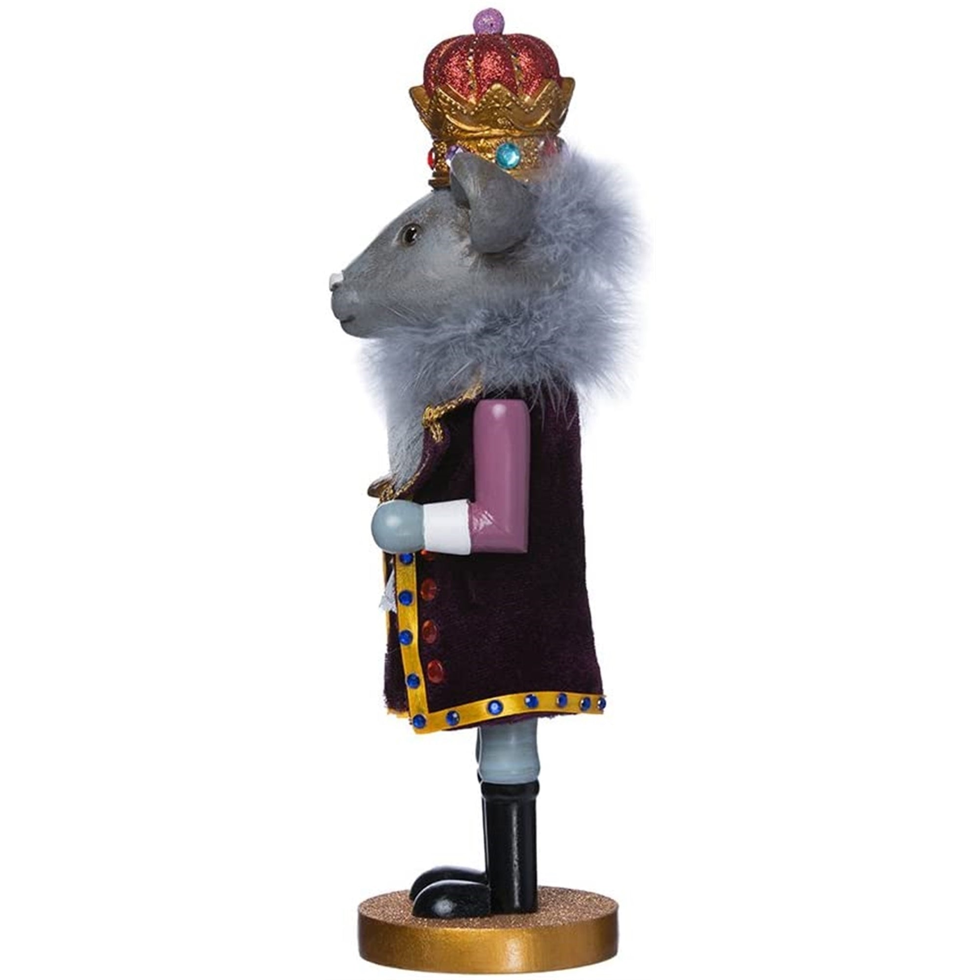 Kurt Adler Hollywood Nutcracker Collection, Nutcrackers, Mouse King Nutcracker, 12"