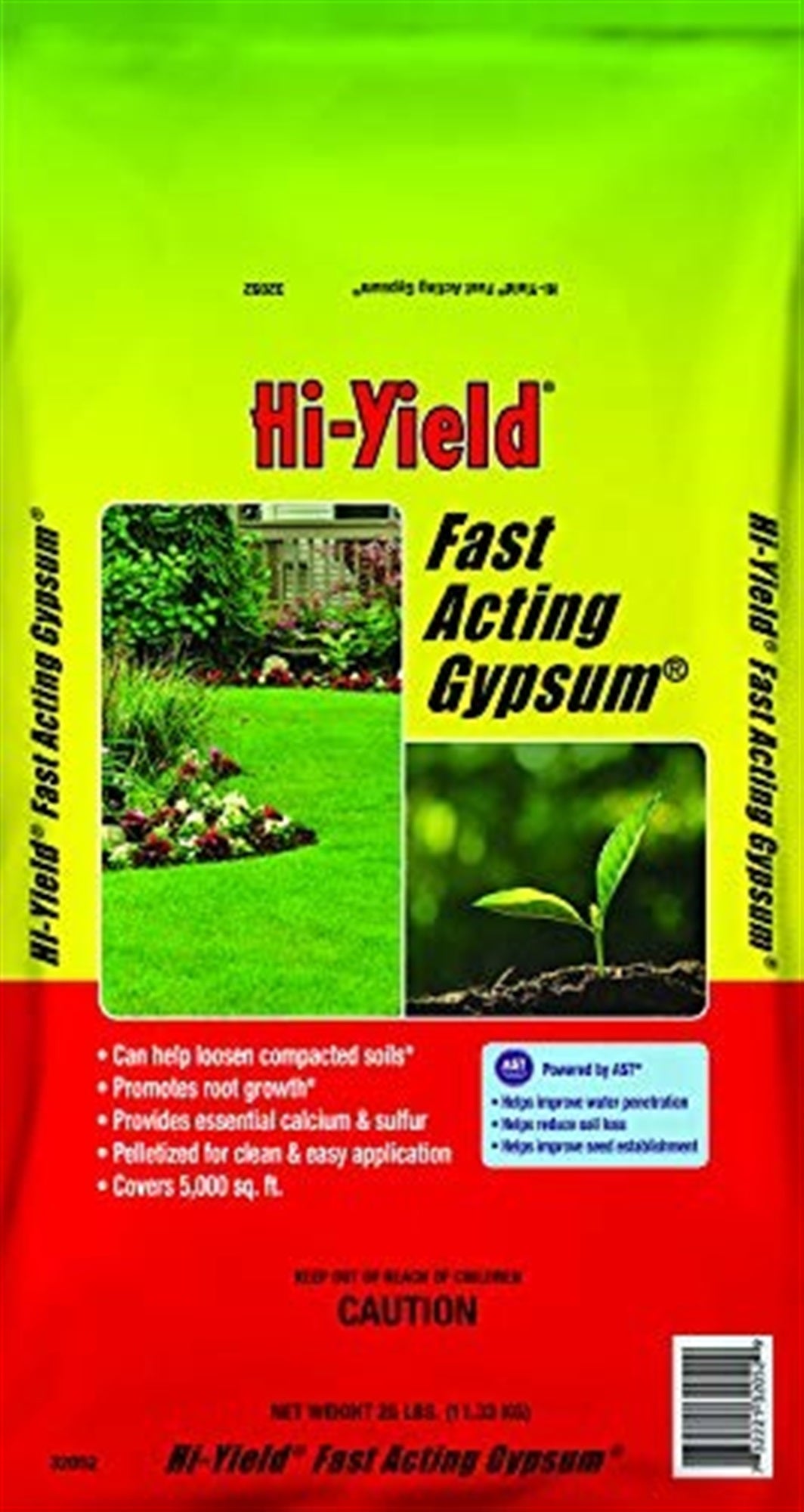 Fertilome's Hi-Yield Fast Acting Gypsum- 25 lbs.