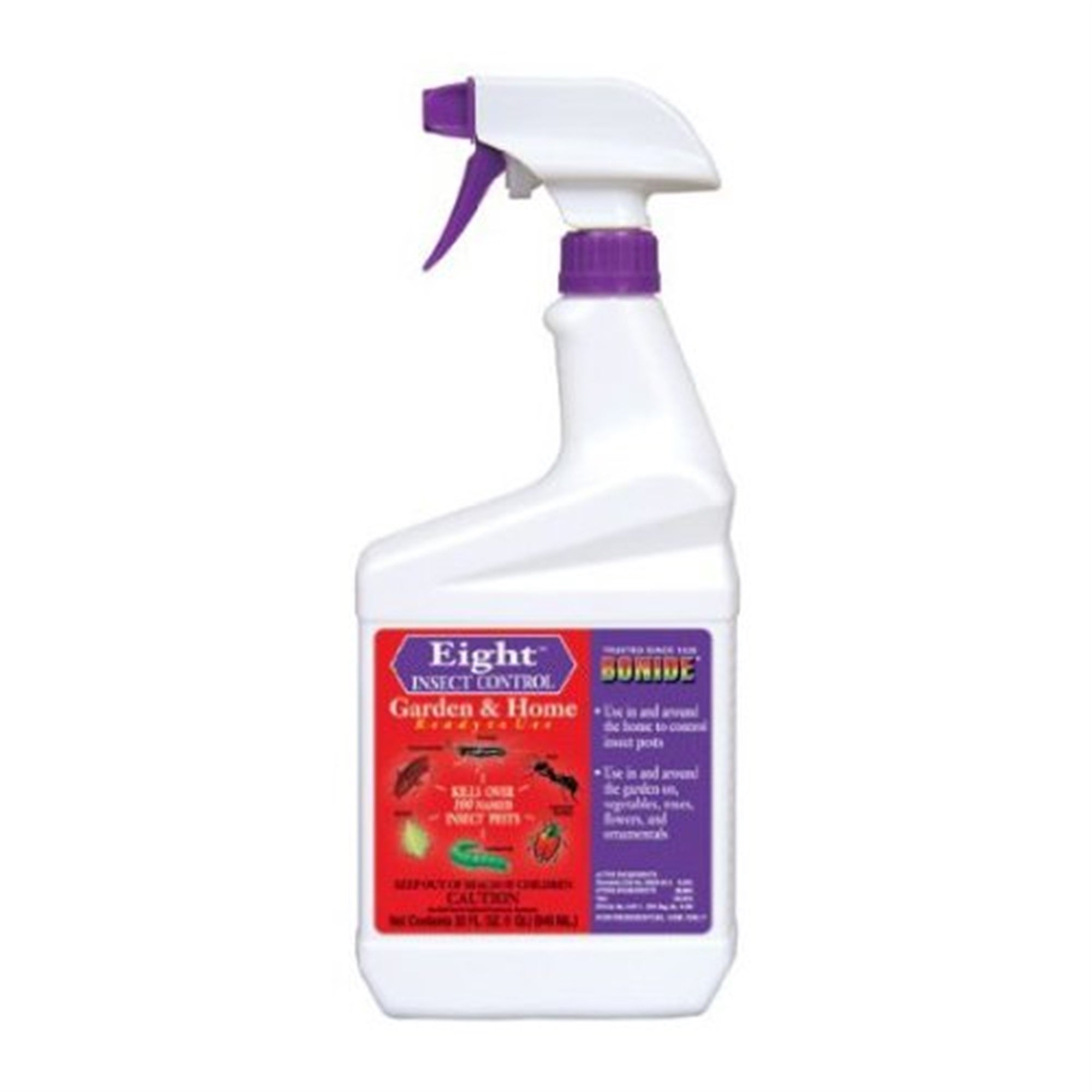 Bonide Eight Garden & Home Insect Control Ready To Use Spray, 1 Qt