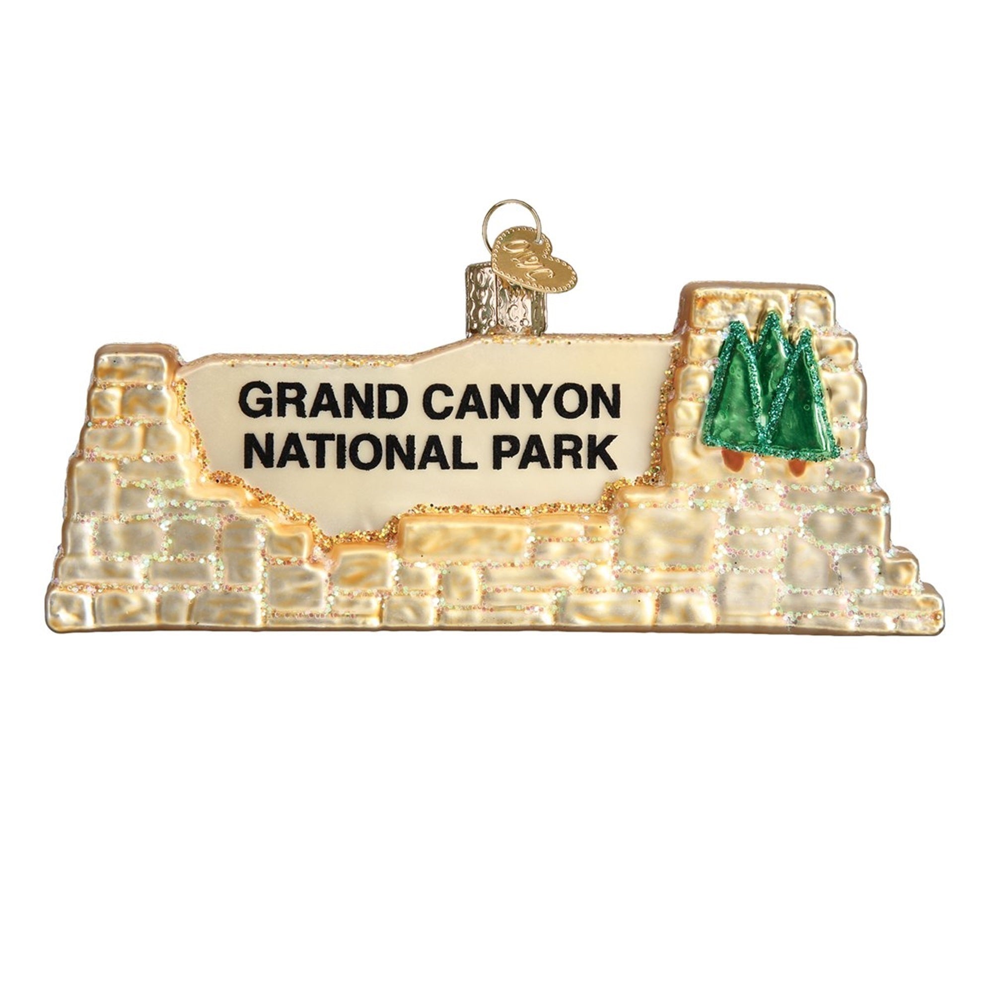 Old World Christmas Grand Canyon National Park Glass Blown Ornament