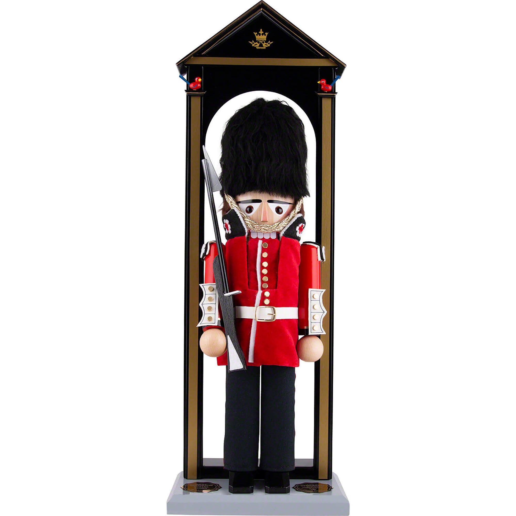 Steinbach Handmade Wooden Nutcracker, Queens Guard, 22"