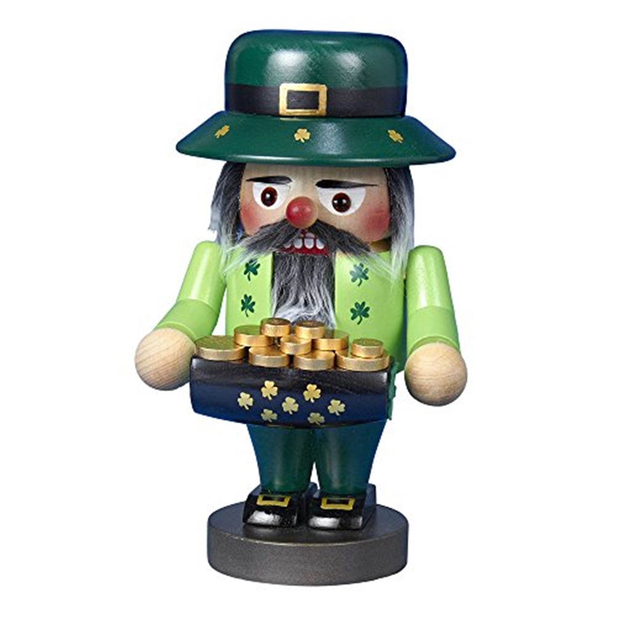 Steinbach Irish Gnome Nutcracker Holiday Decoration, 10"