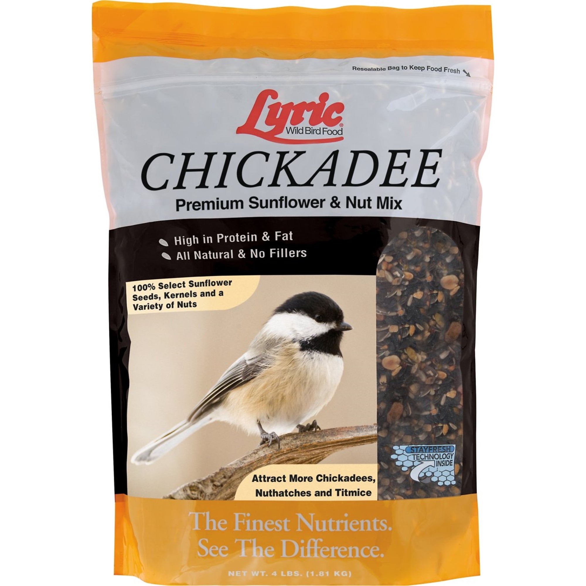 Lyric Chickadee Wild Bird Seed, 4 lb