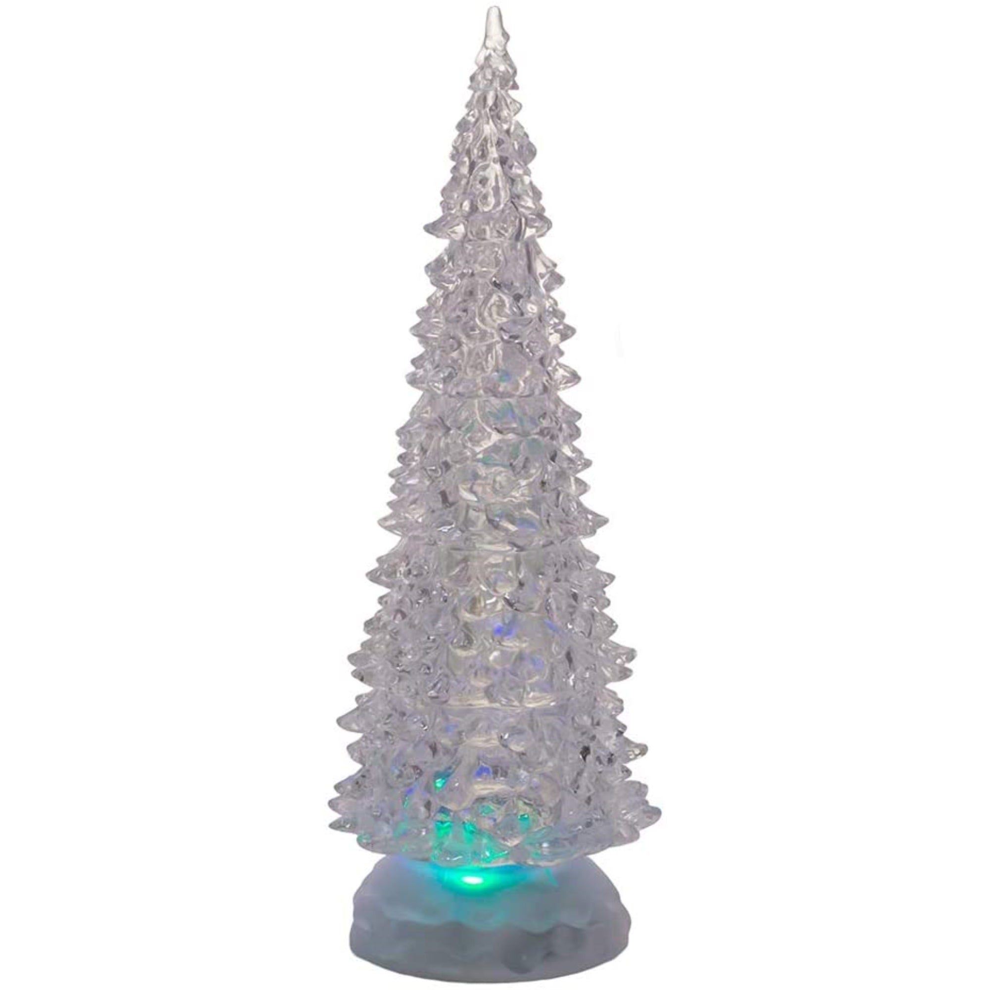 Kurt Adler Battery-Operated LED Light Tree Table piece Home Décor 12.5 Inch