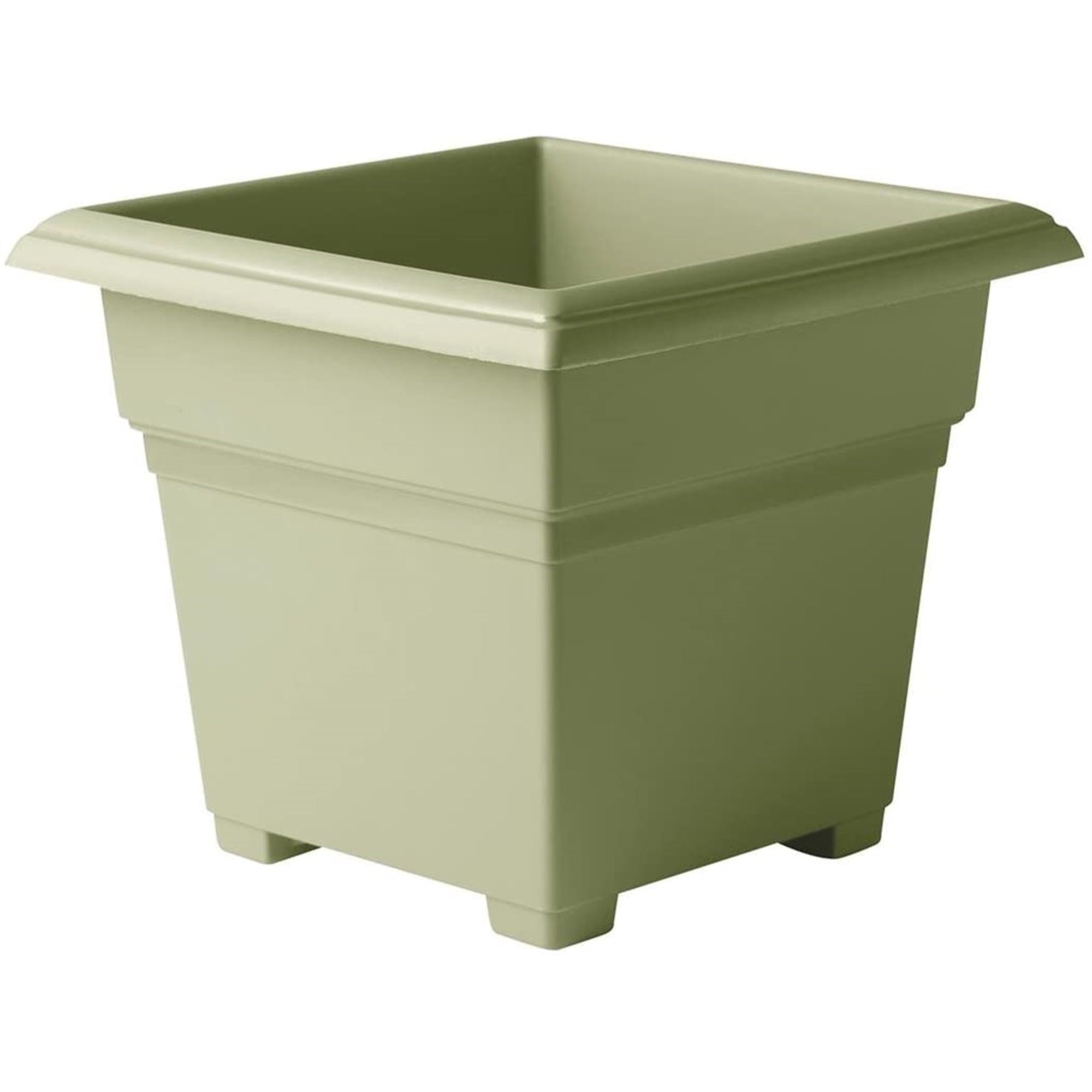 Novelty Countryside Square Tub Planter, Sage 18"