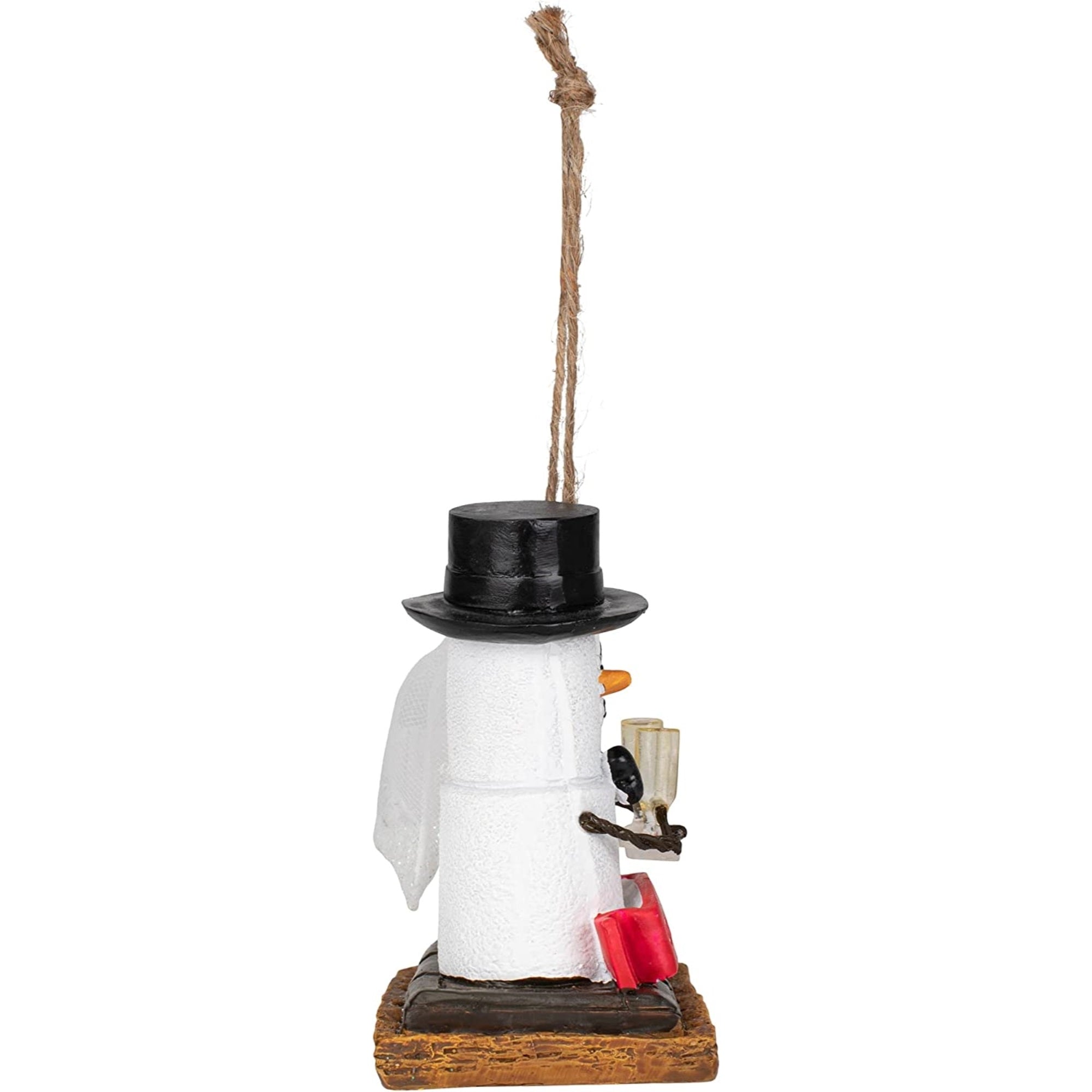 Ganz Smores Our 1St Xmas Snowman Plastic Holiday Christmas Ornament