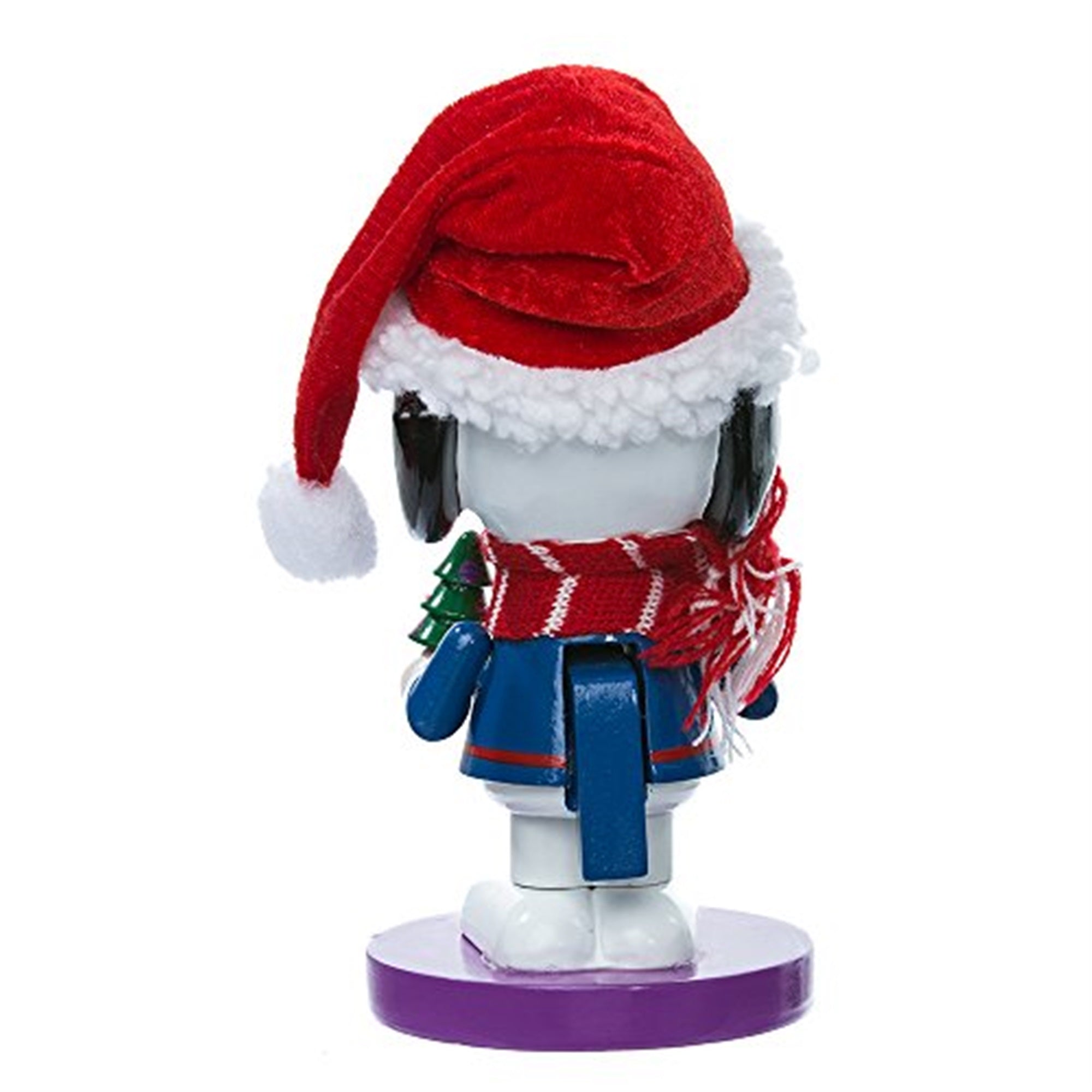 Kurt Adler Nutcracker Collection, Peanuts Snoopy in Santa Hat Nutcracker, 10"