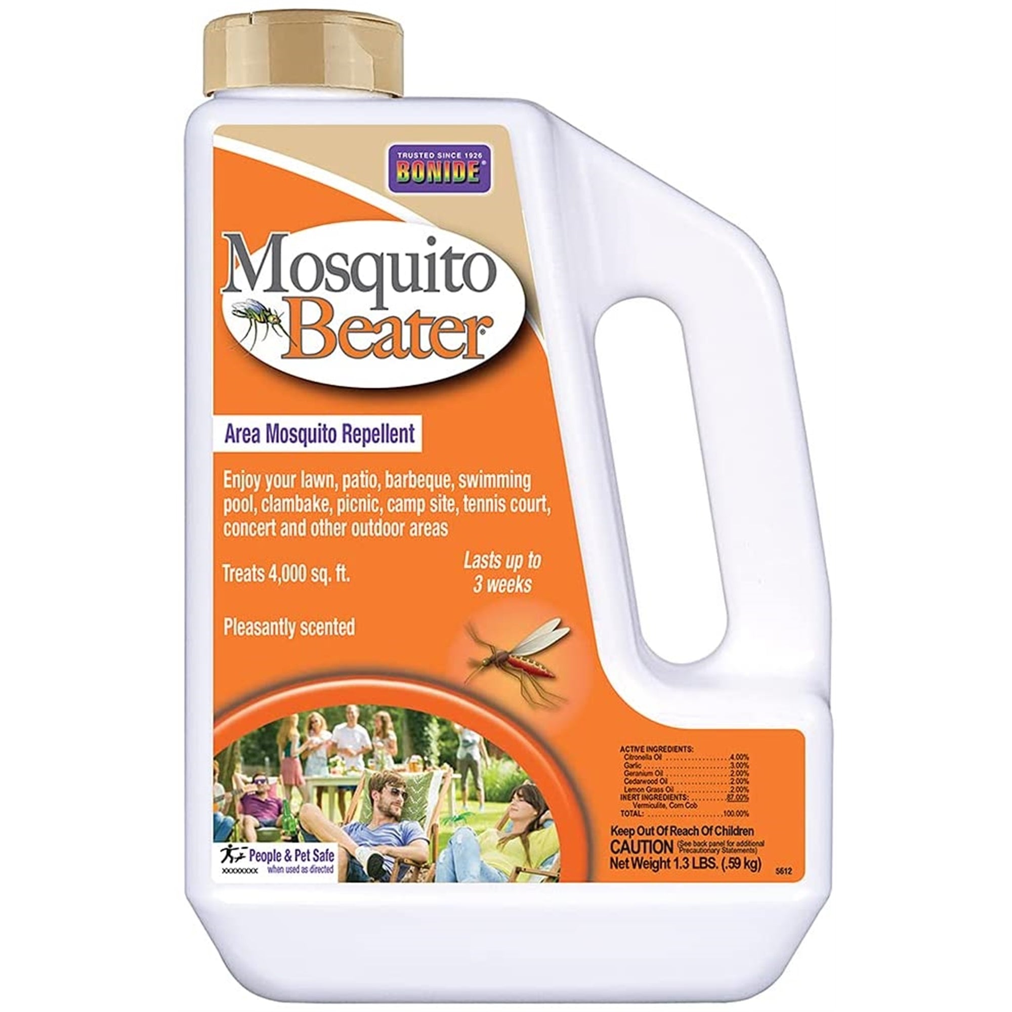 Bonide Mosquito Beater Area Mosquito Repellent Granuals, 1.5 lb bag