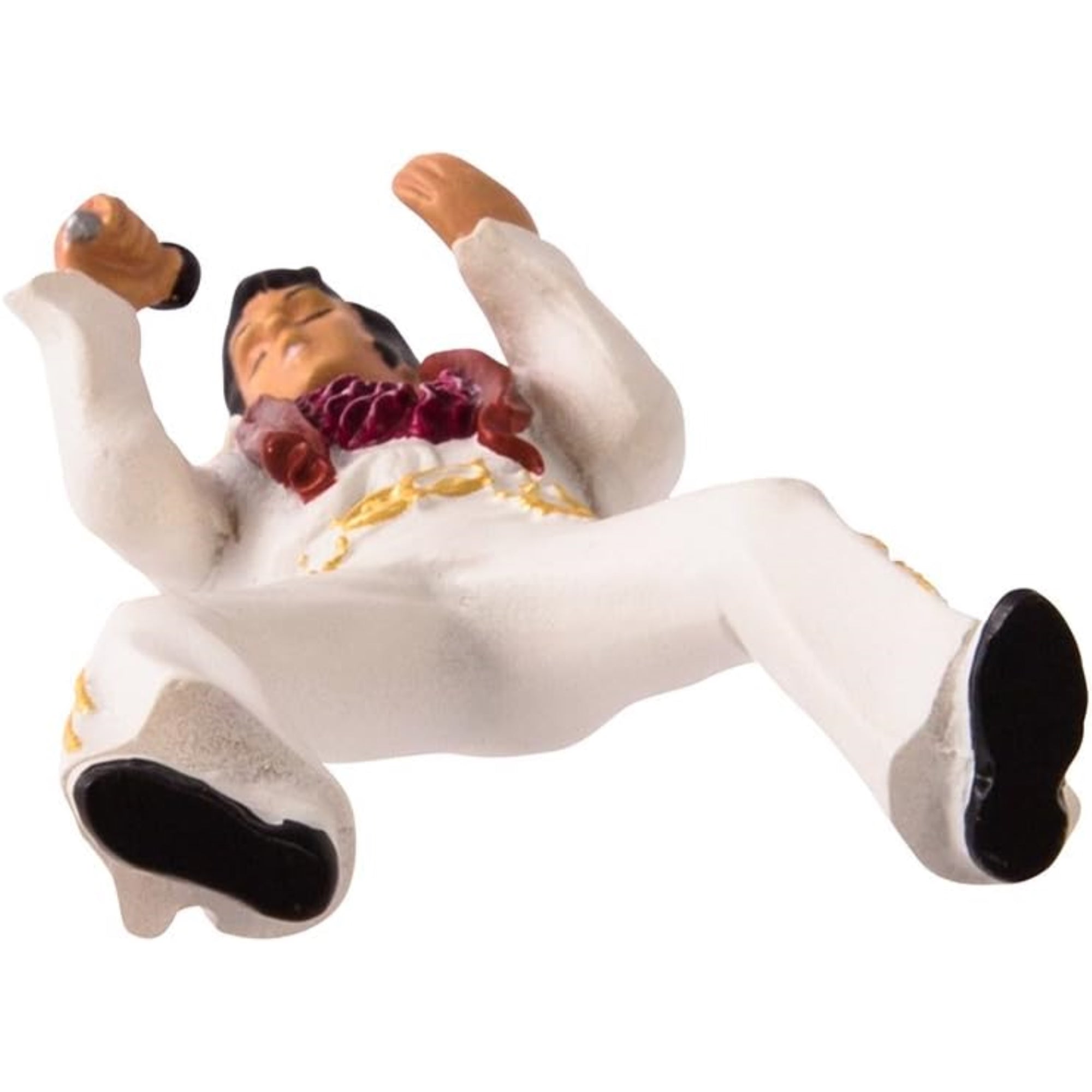 Kurt Adler Resin Elvis Presley 4-Piece Ornament Gift Set, Multicolored, 2.5"