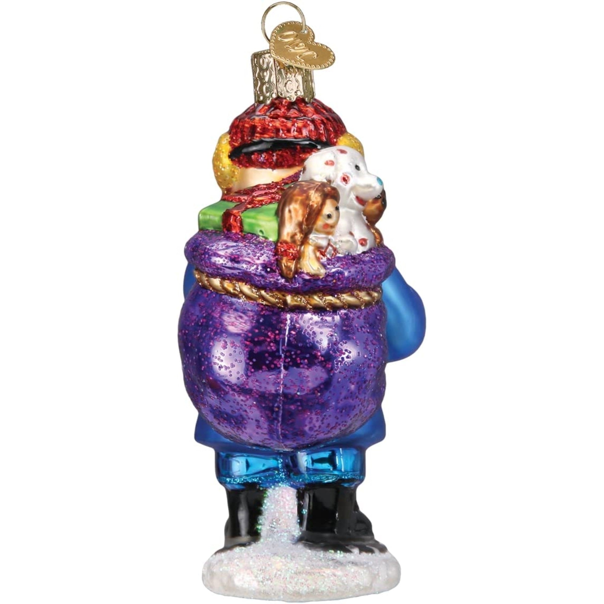 Old World Christmas Ornament, Glass, Yukon Cornelius