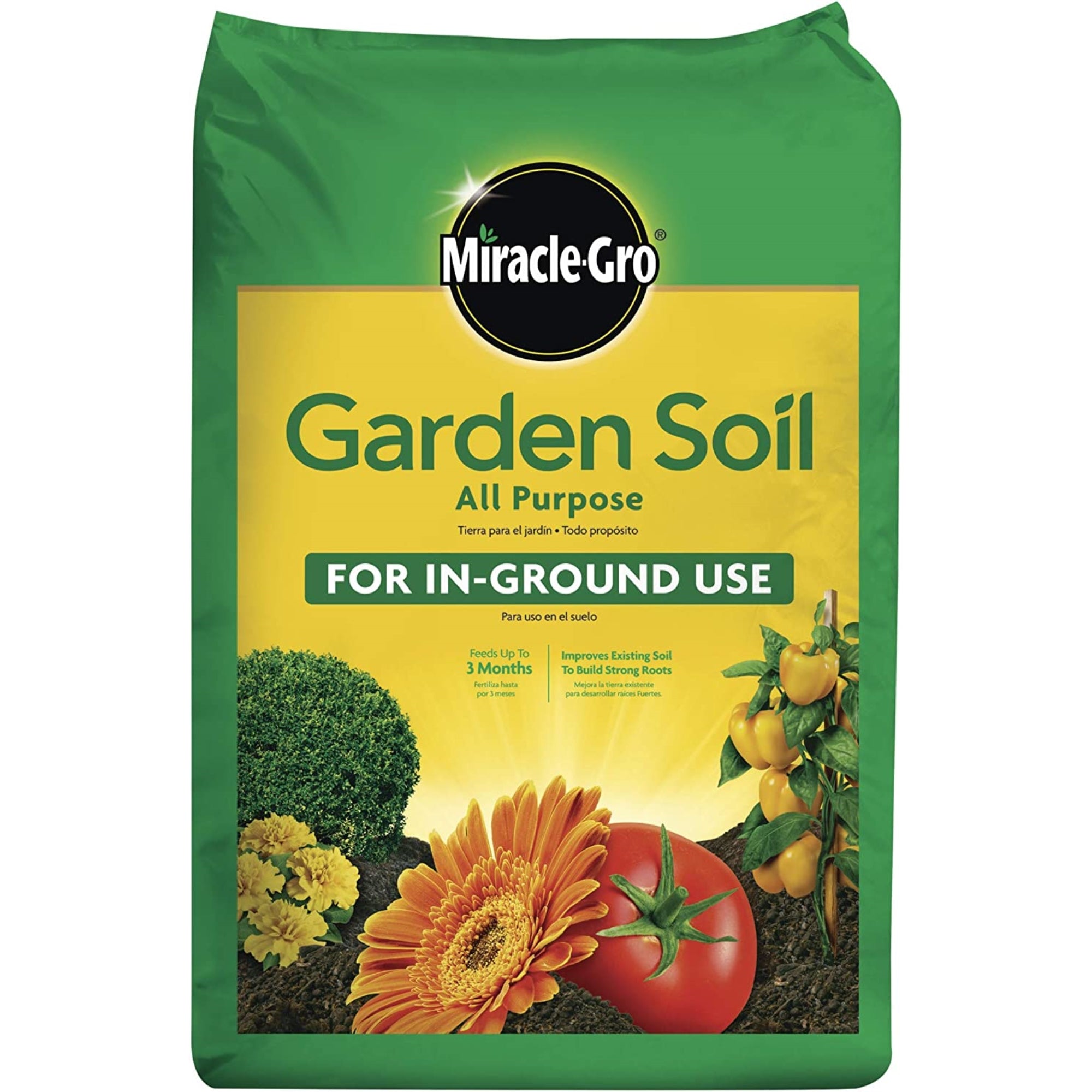Miracle-Gro Garden Soil All Purpose for In-Ground Use - 2 cu. ft.