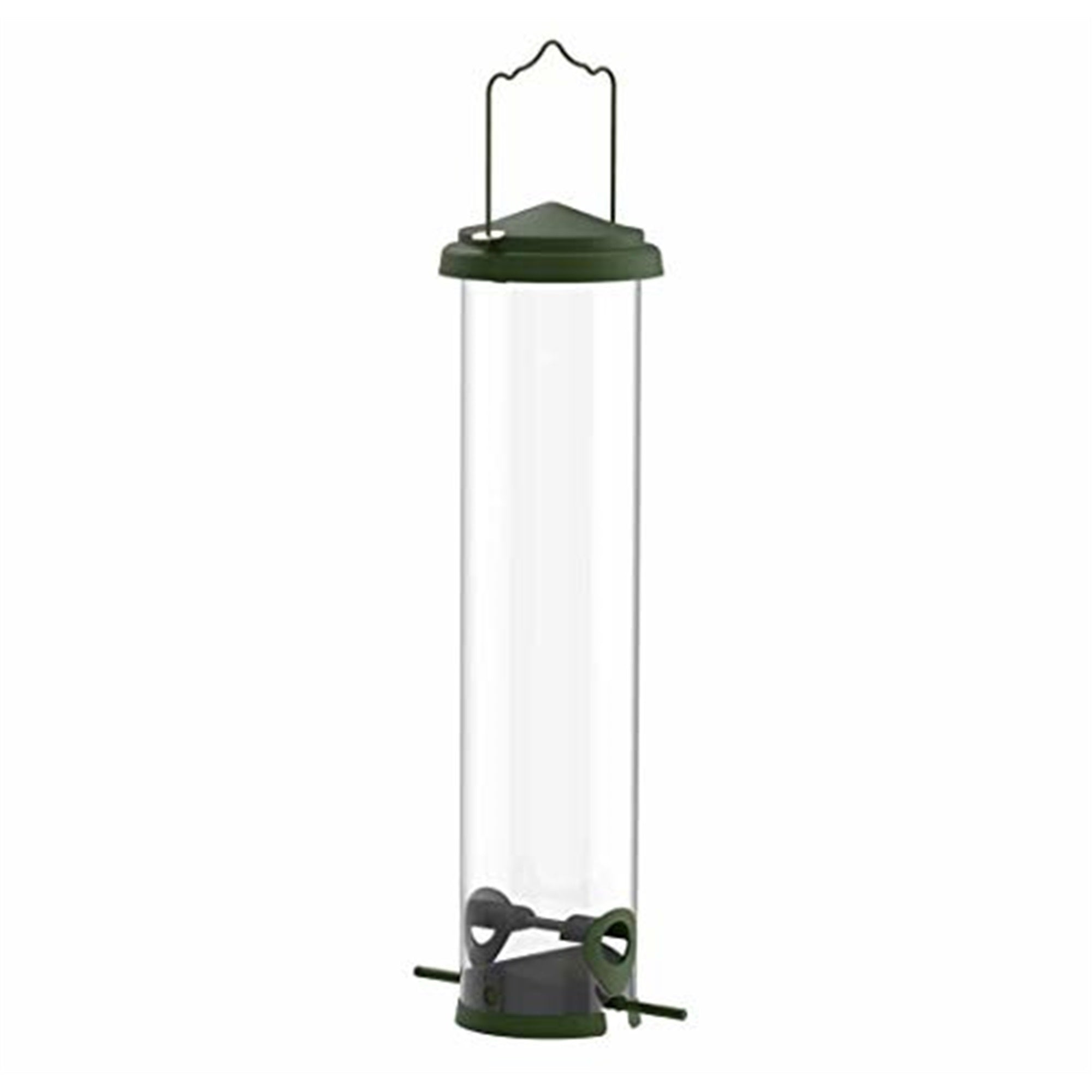 Stokes Classic Squirrel Resistant X7 Feeder, Powder-Coated Forest Green Finish