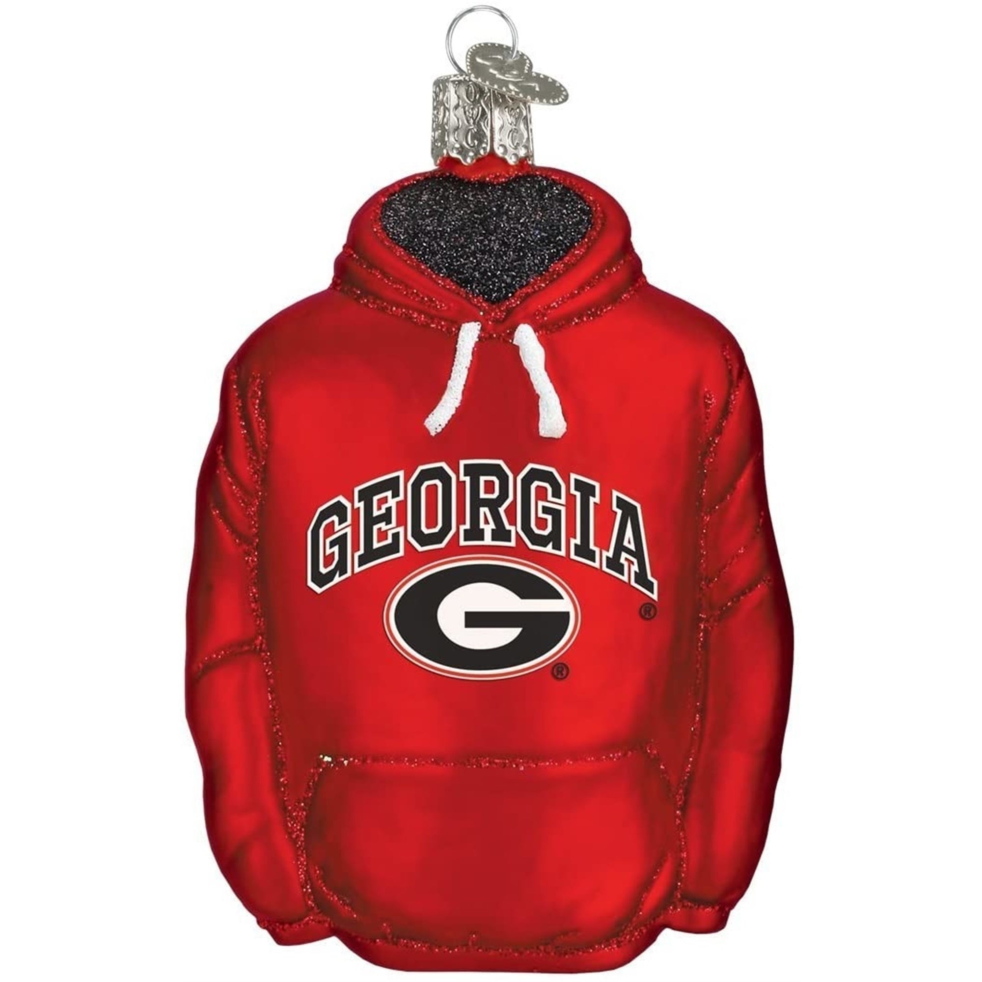 Old World Christmas 62303 Glass Blown Georgia Hoodie Ornament