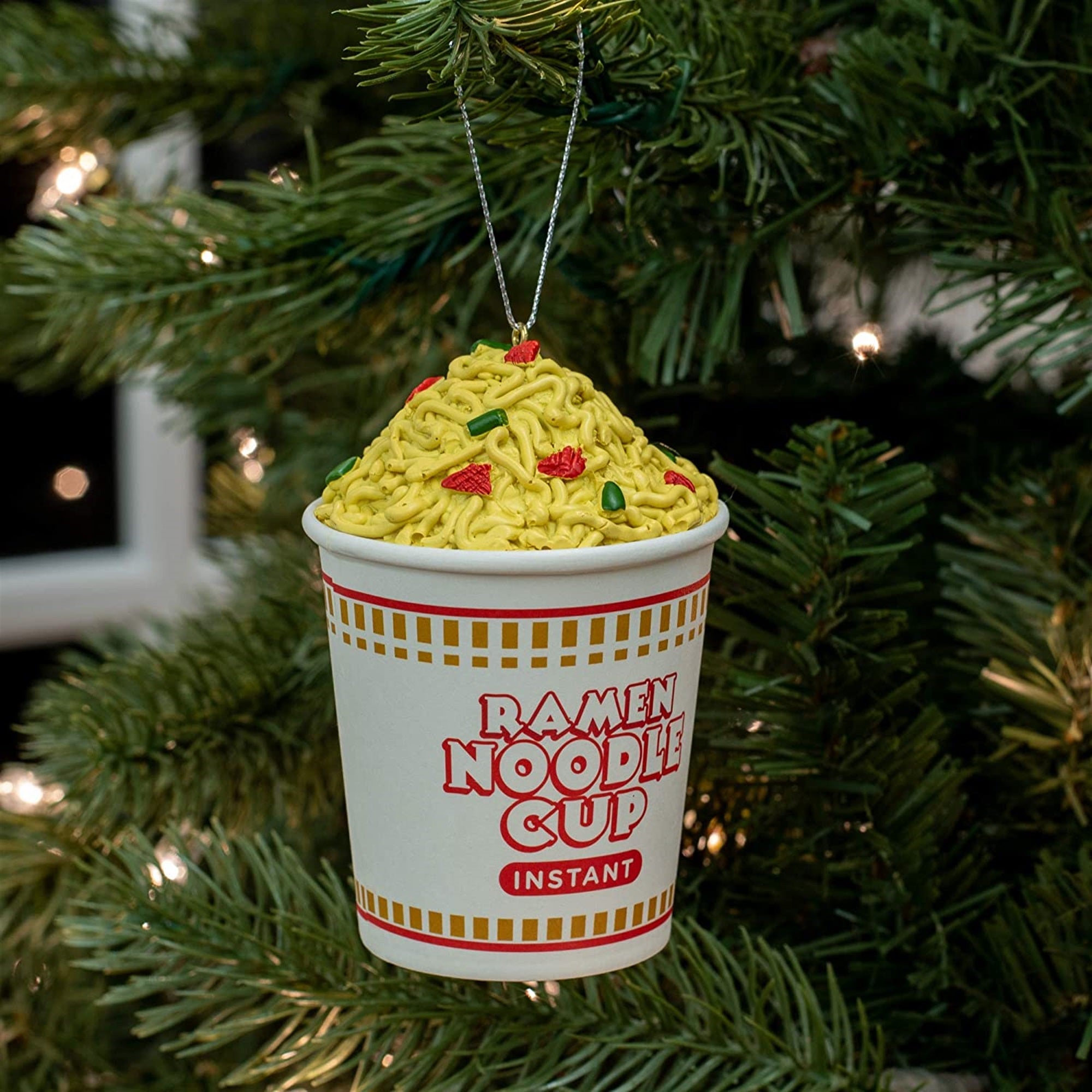 Kurt Adler (#D3730) Ramen Noodle Cup Ornament, 4-inches