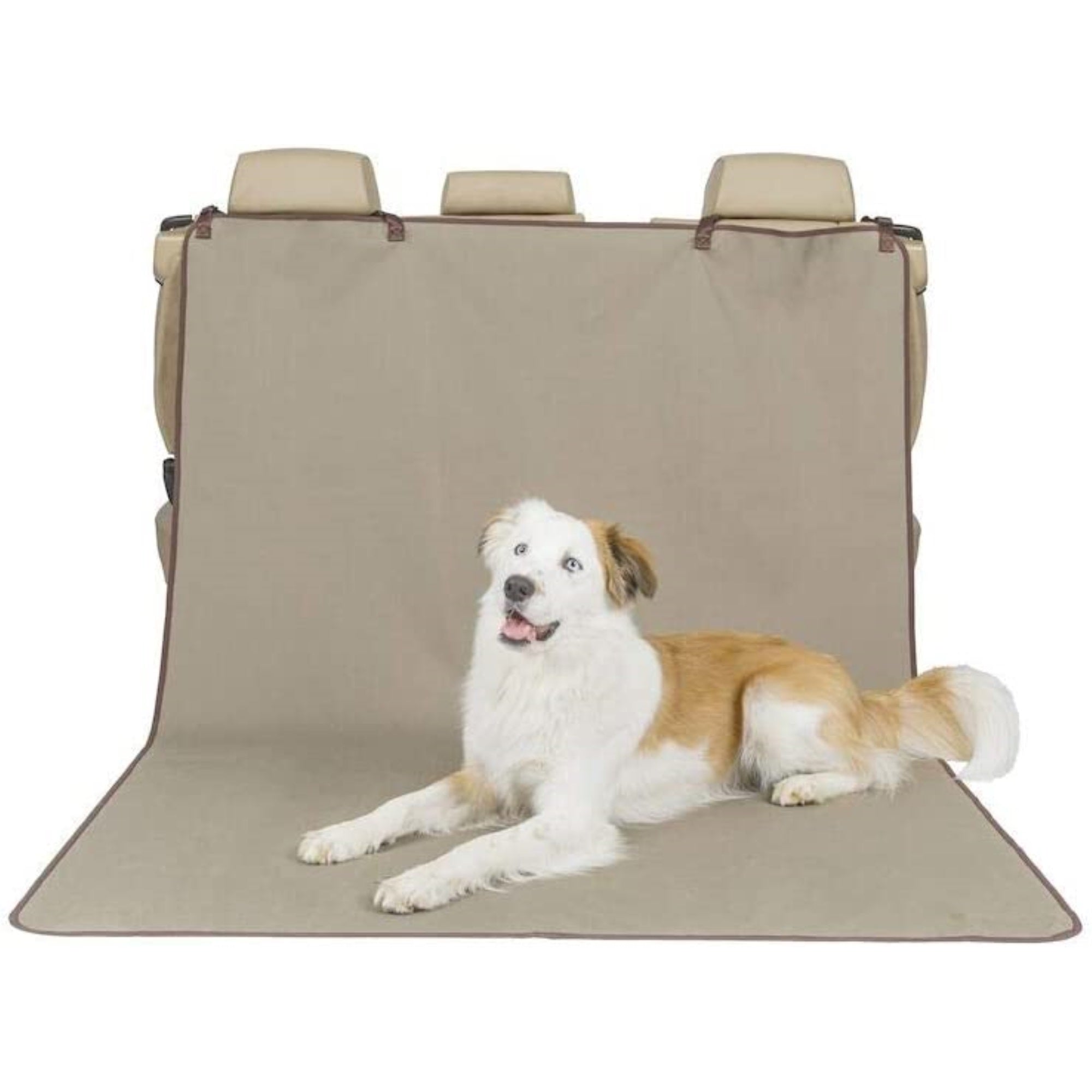 PetSafe Happy Ride Waterproof Cargo Cover for Pets, Fits Most Vehicles, Tan