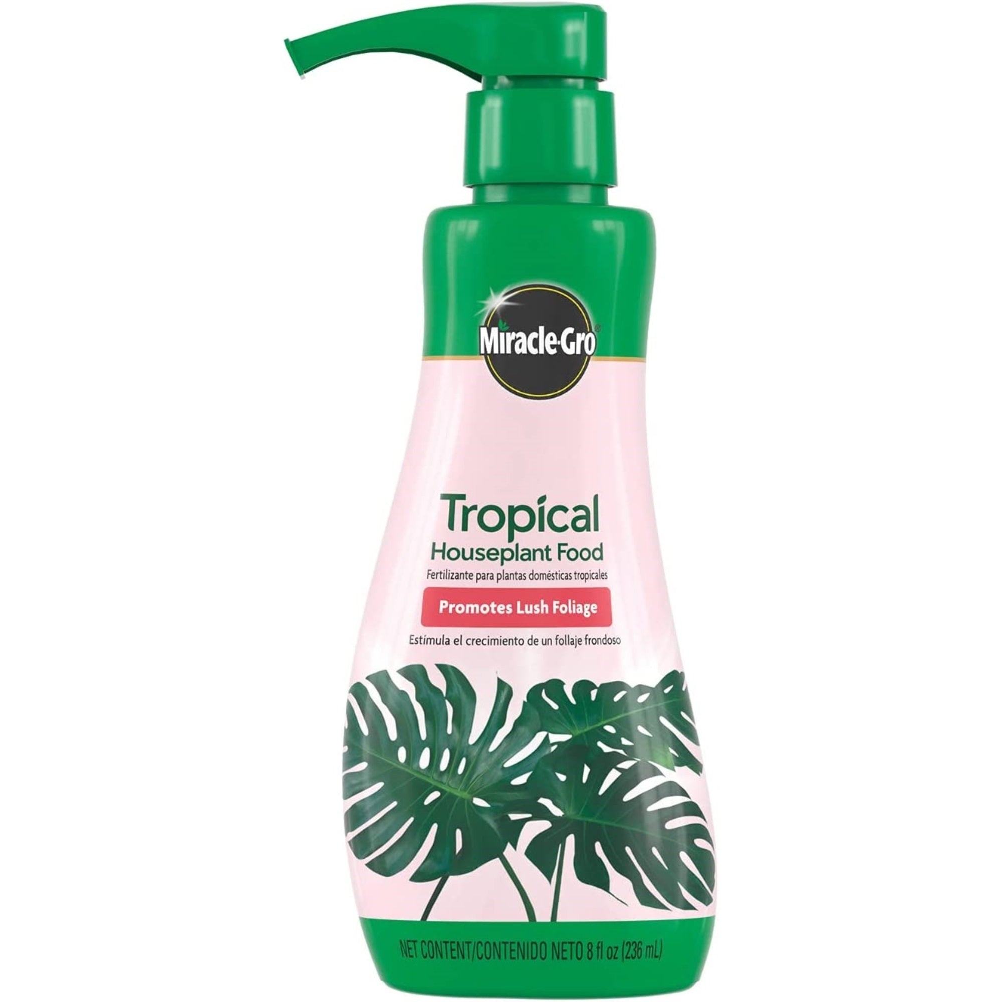 Miracle-Gro Tropical Houseplant Food - Liquid Fertilizer for Tropical Houseplants, 8 fl. oz.